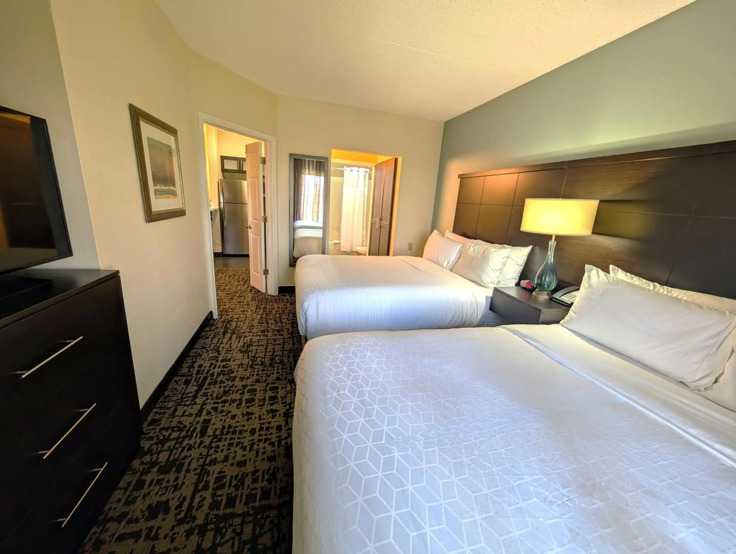 Bedroom, Bed in Staybridge Suites Indianapolis-Fishers by IHG Bedroom, Bed in Staybridge Suites Indianapolis-Fishers by IHG