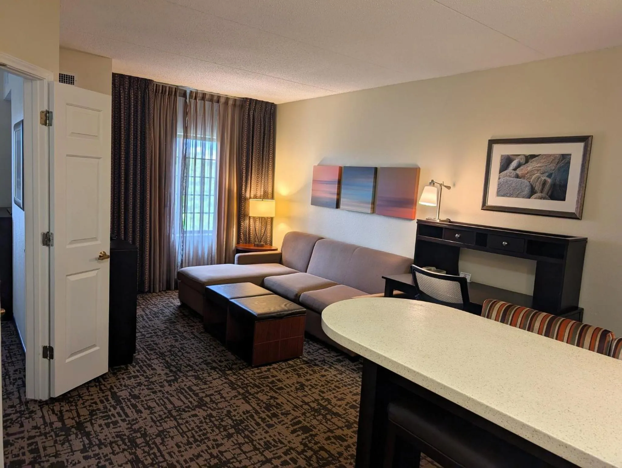 Photo of the whole room, Bed in Staybridge Suites Indianapolis-Fishers by IHG