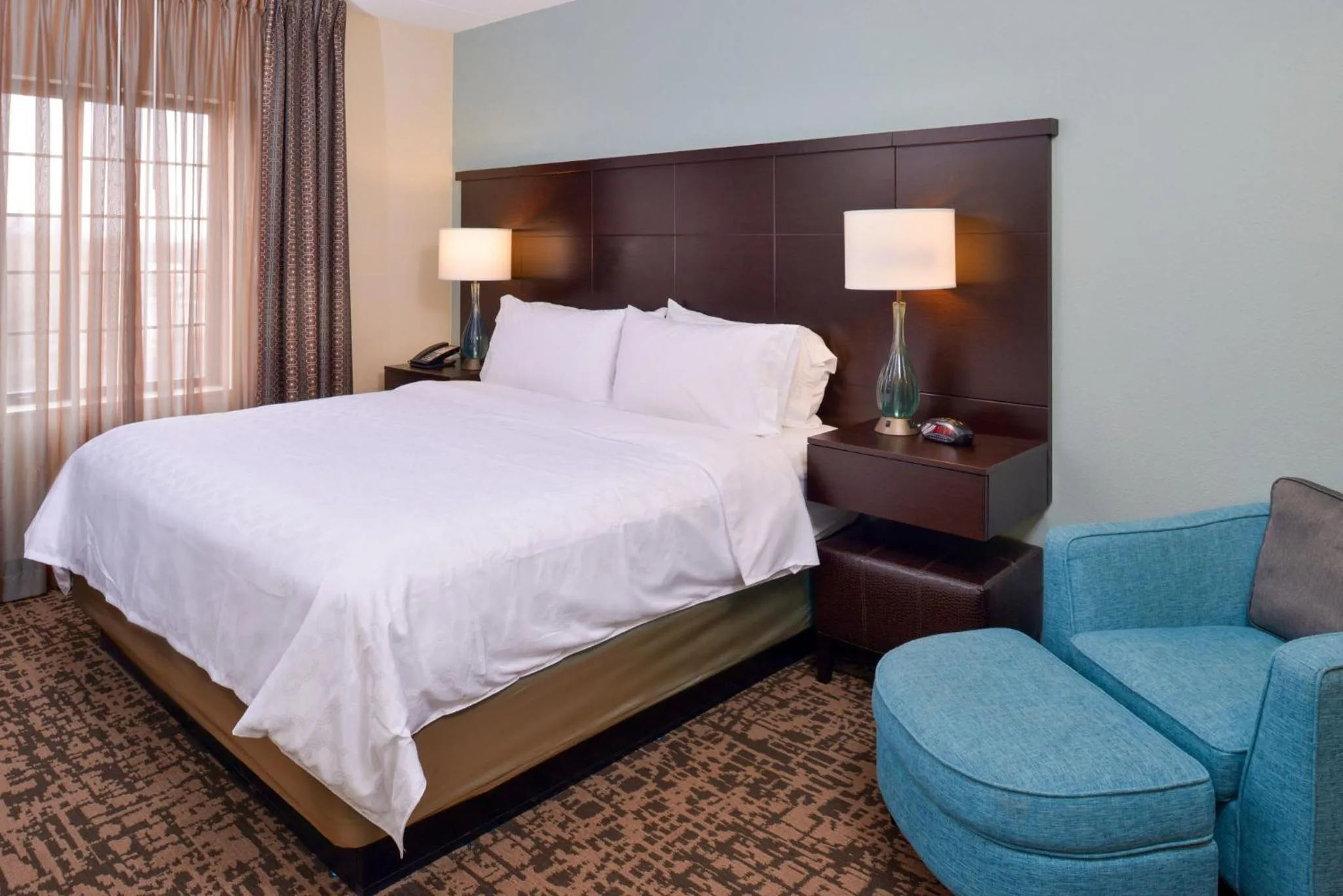 Photo of the whole room, Bed in Staybridge Suites Indianapolis-Fishers by IHG