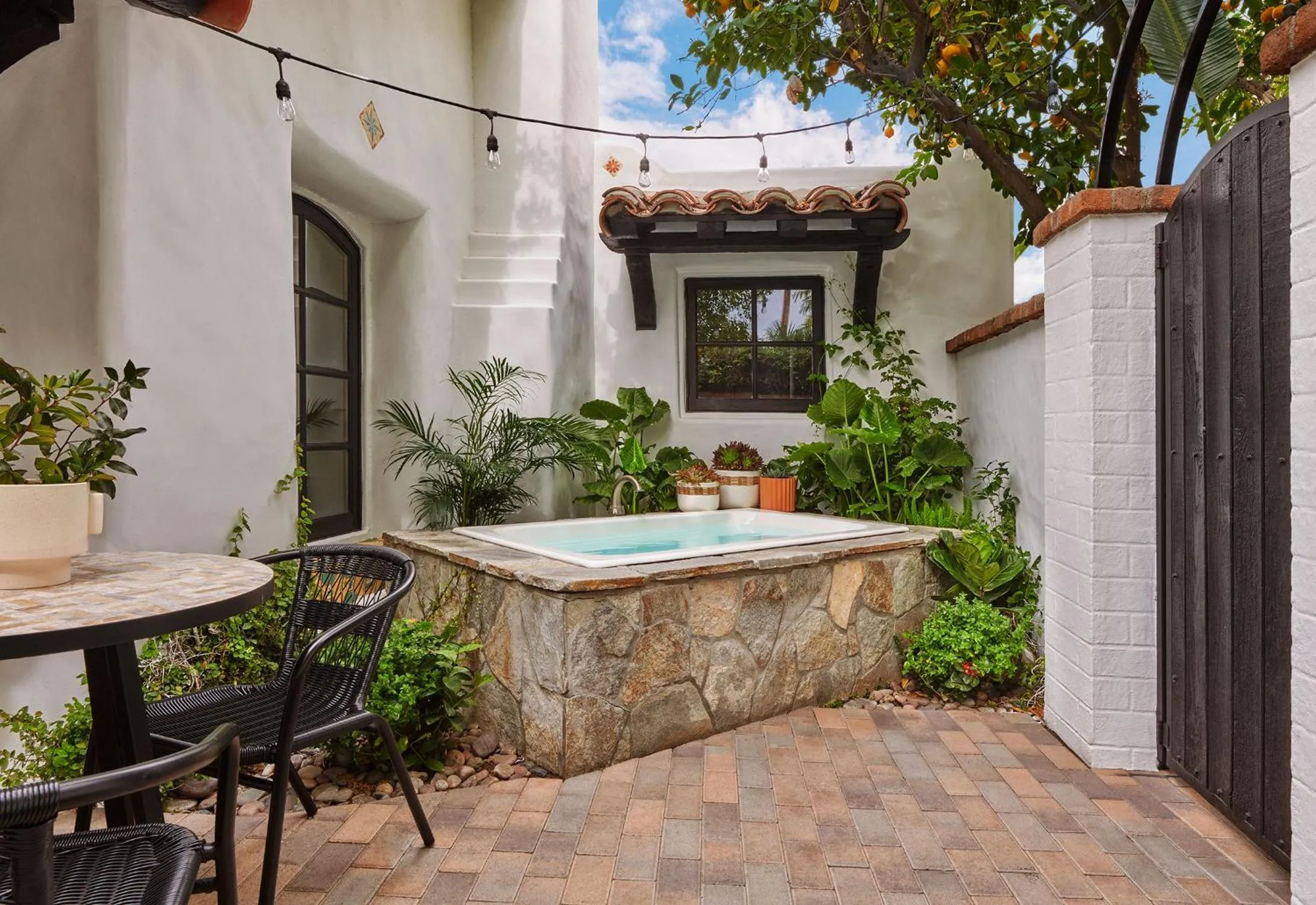 Patio in Lucille Palm Springs