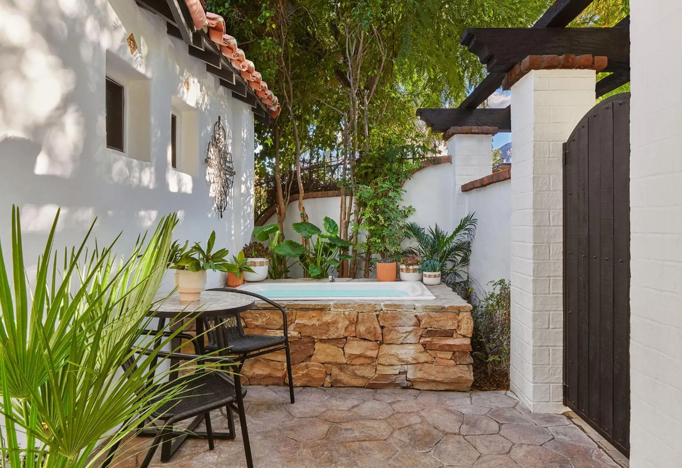 Patio in Lucille Palm Springs