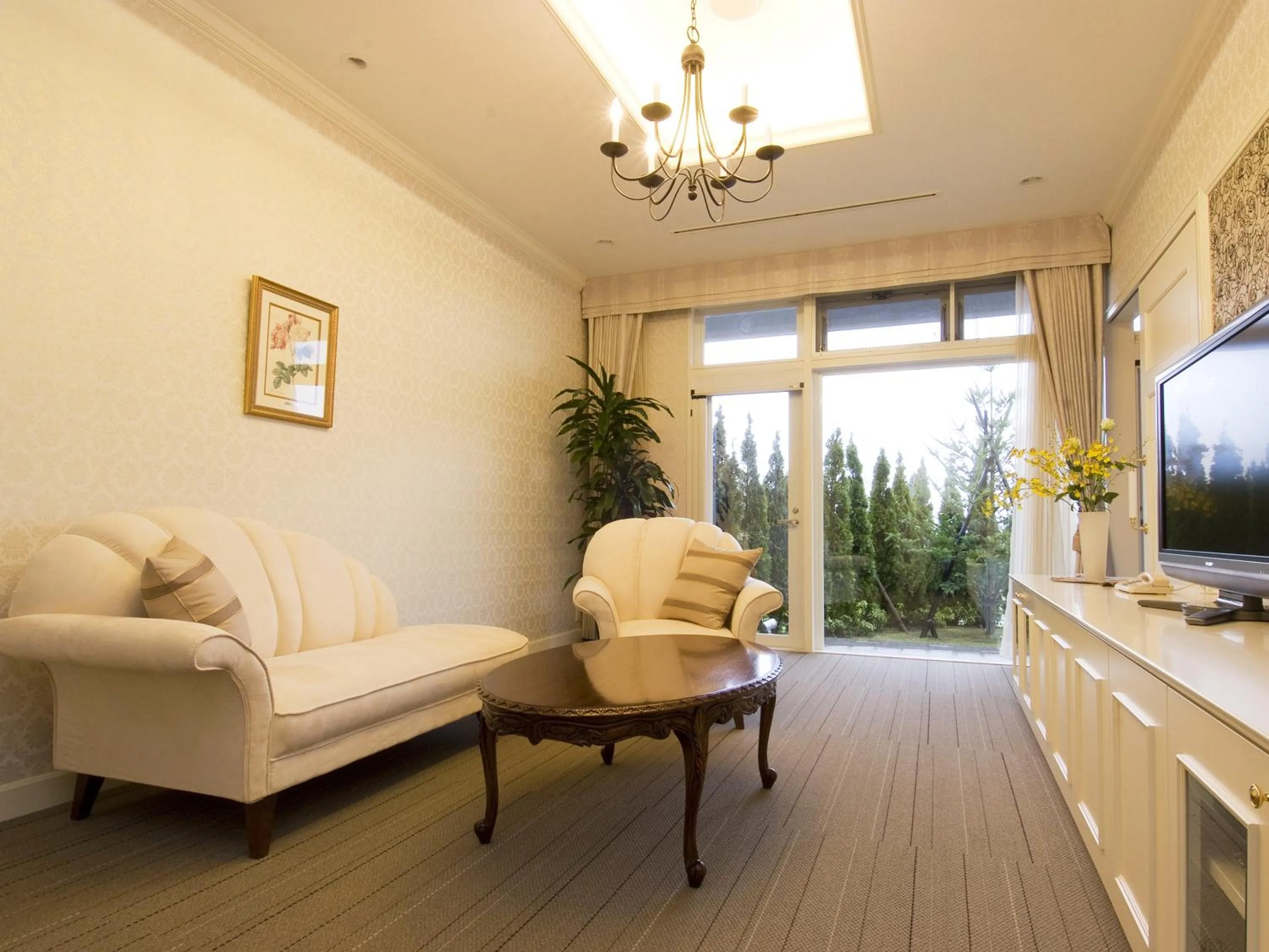 Living room in Wellness Forest Nasu