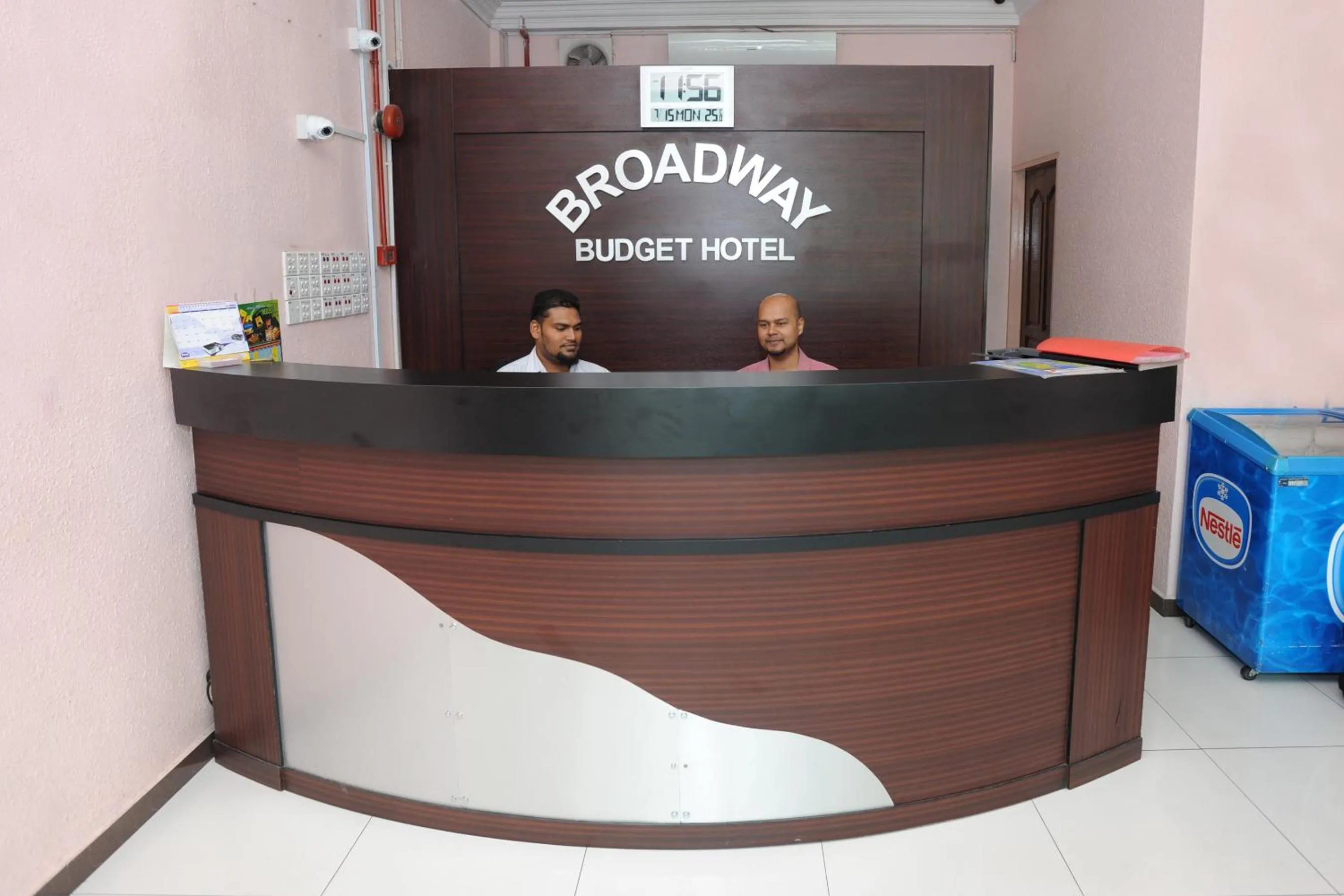 Staff in Broadway Budget Hotel