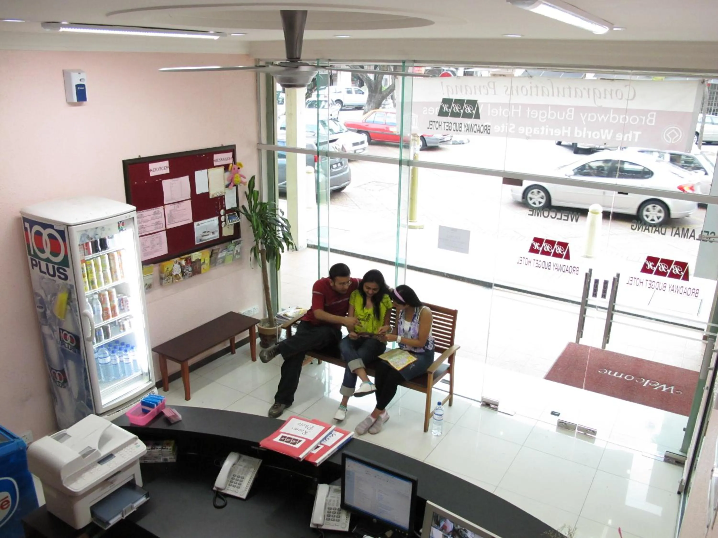 Lobby or reception in Broadway Budget Hotel