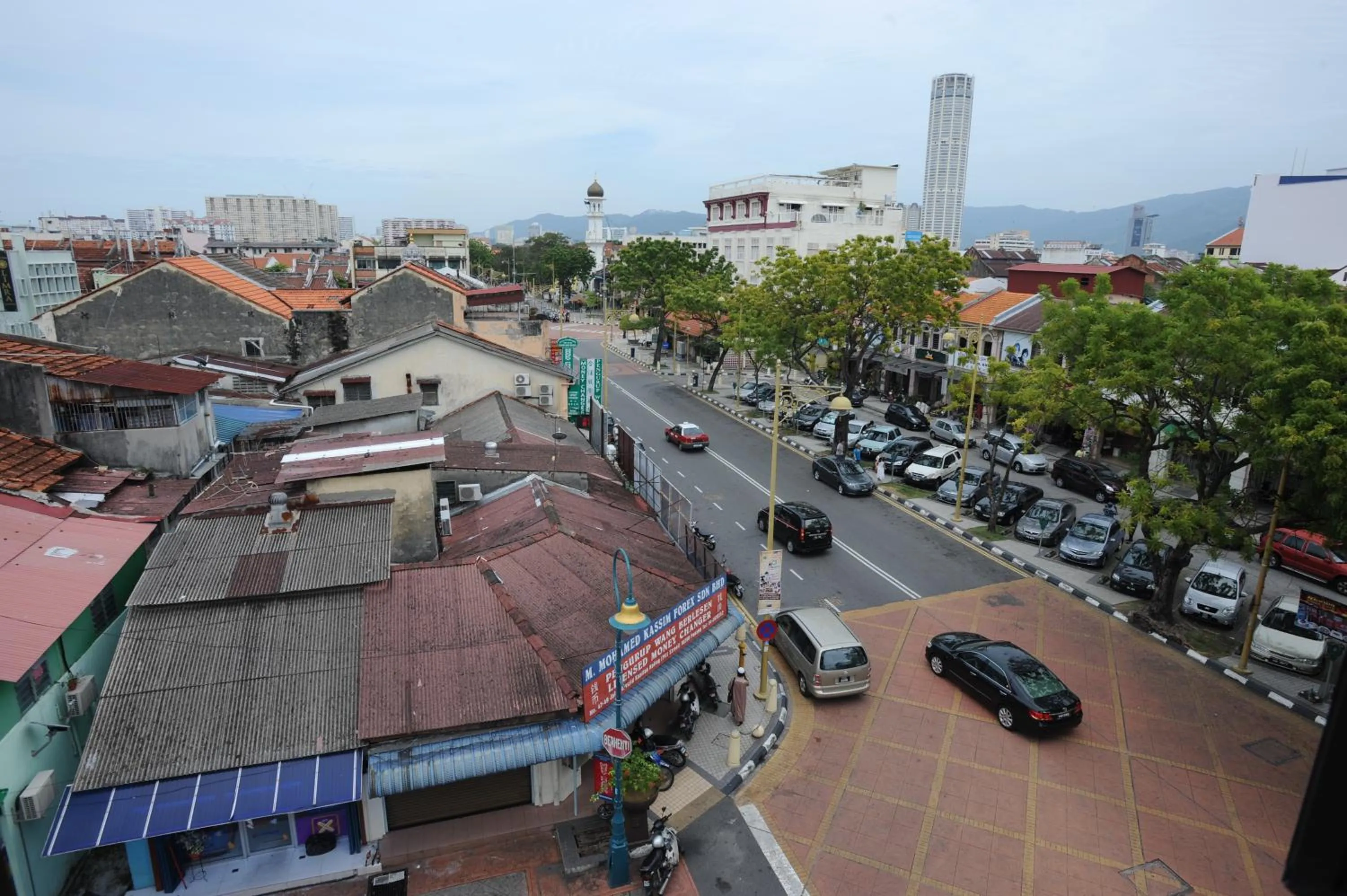 City view in Broadway Budget Hotel