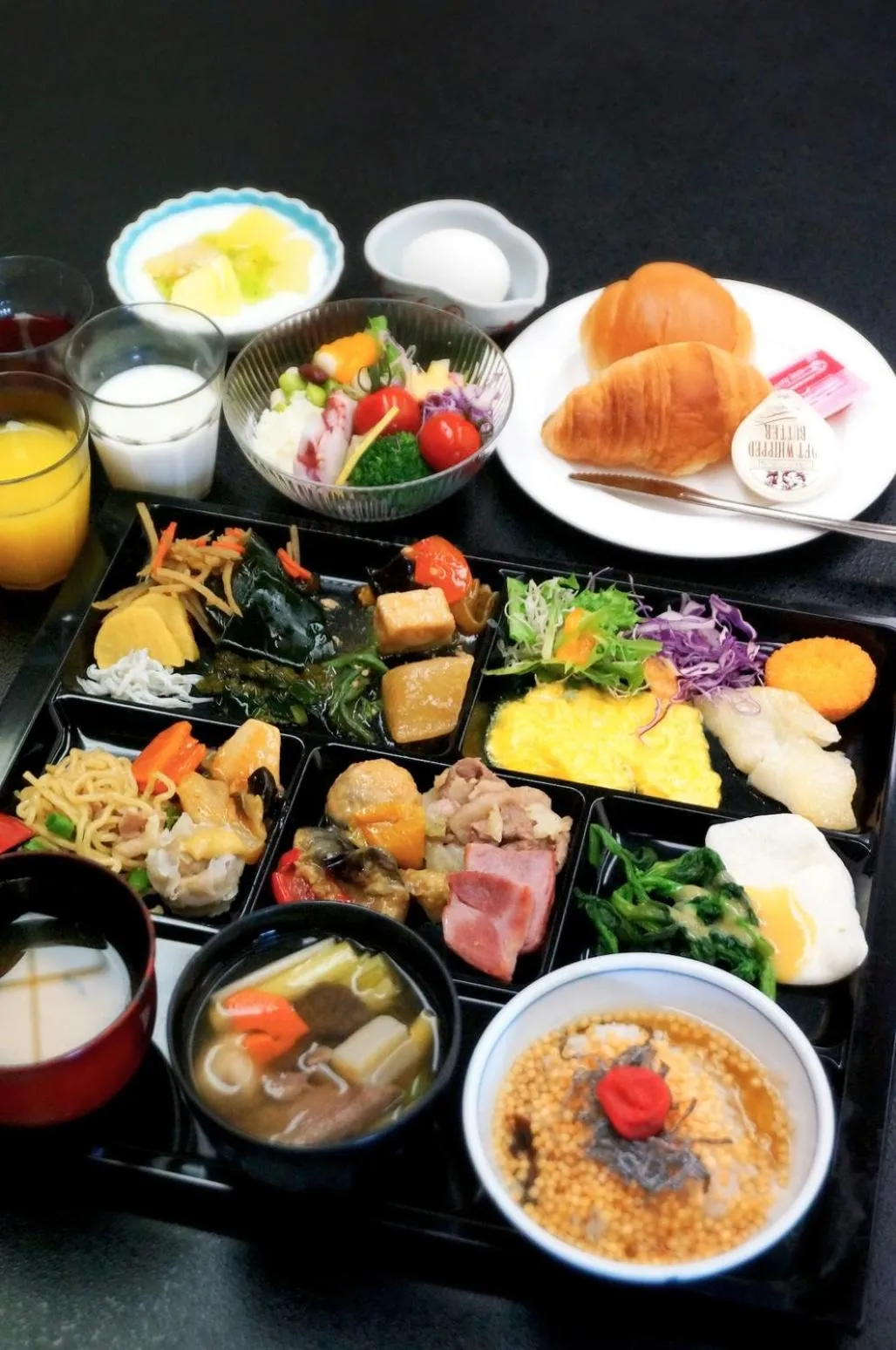 Breakfast in Sannouzan Onsen Zuisenkyo