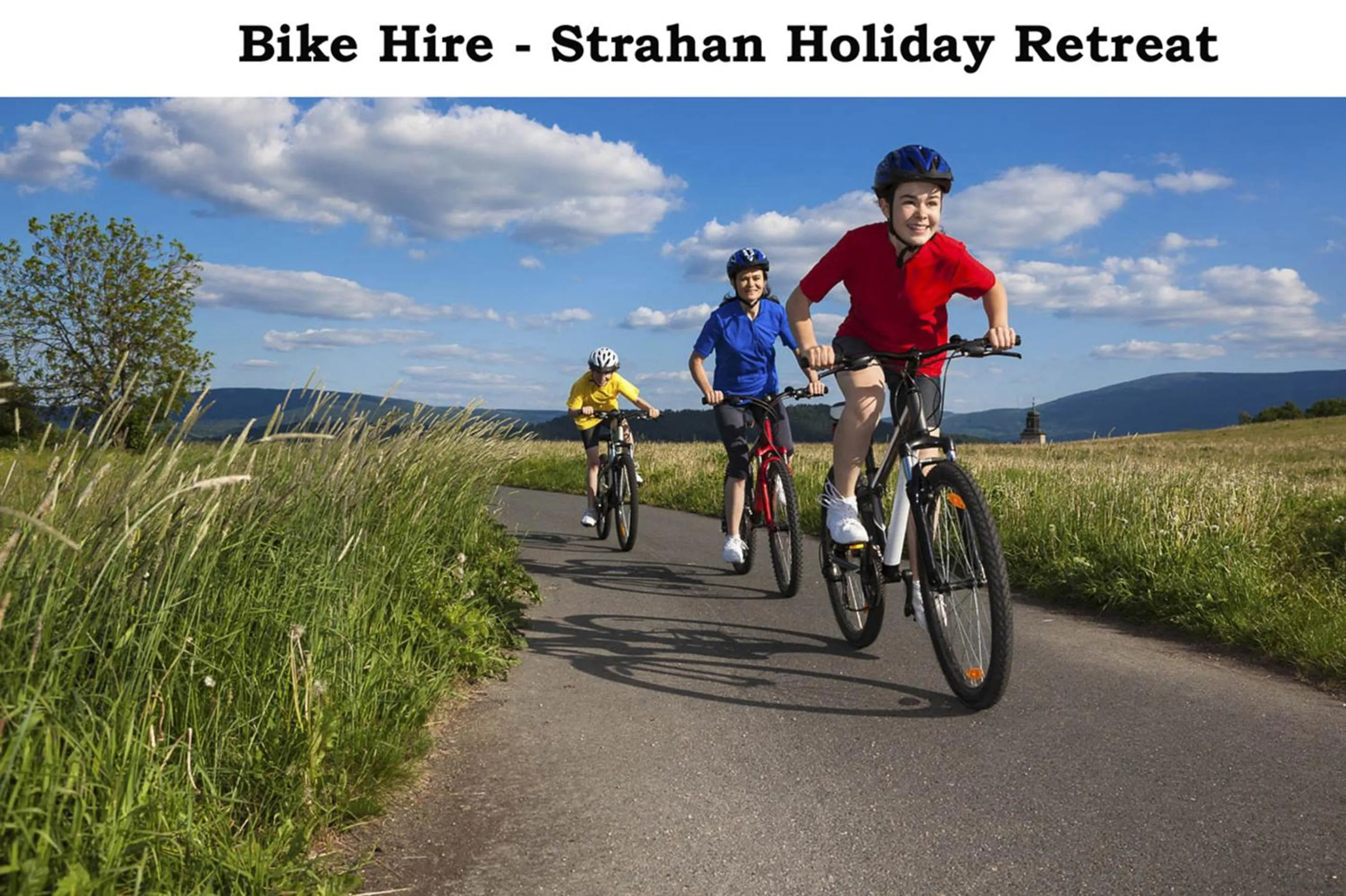 Cycling in BIG4 Strahan Holiday Retreat