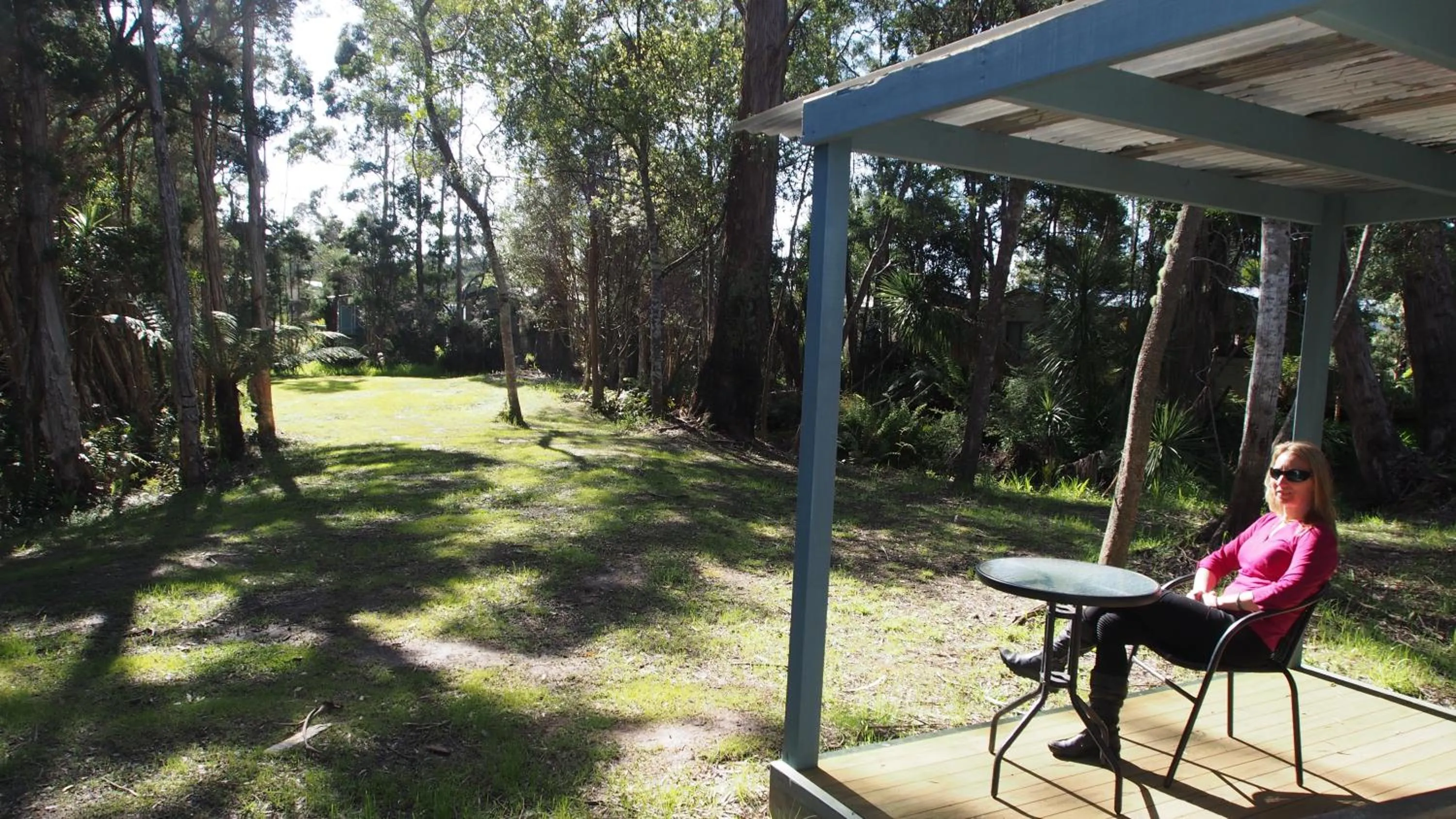 Balcony/Terrace in BIG4 Strahan Holiday Retreat