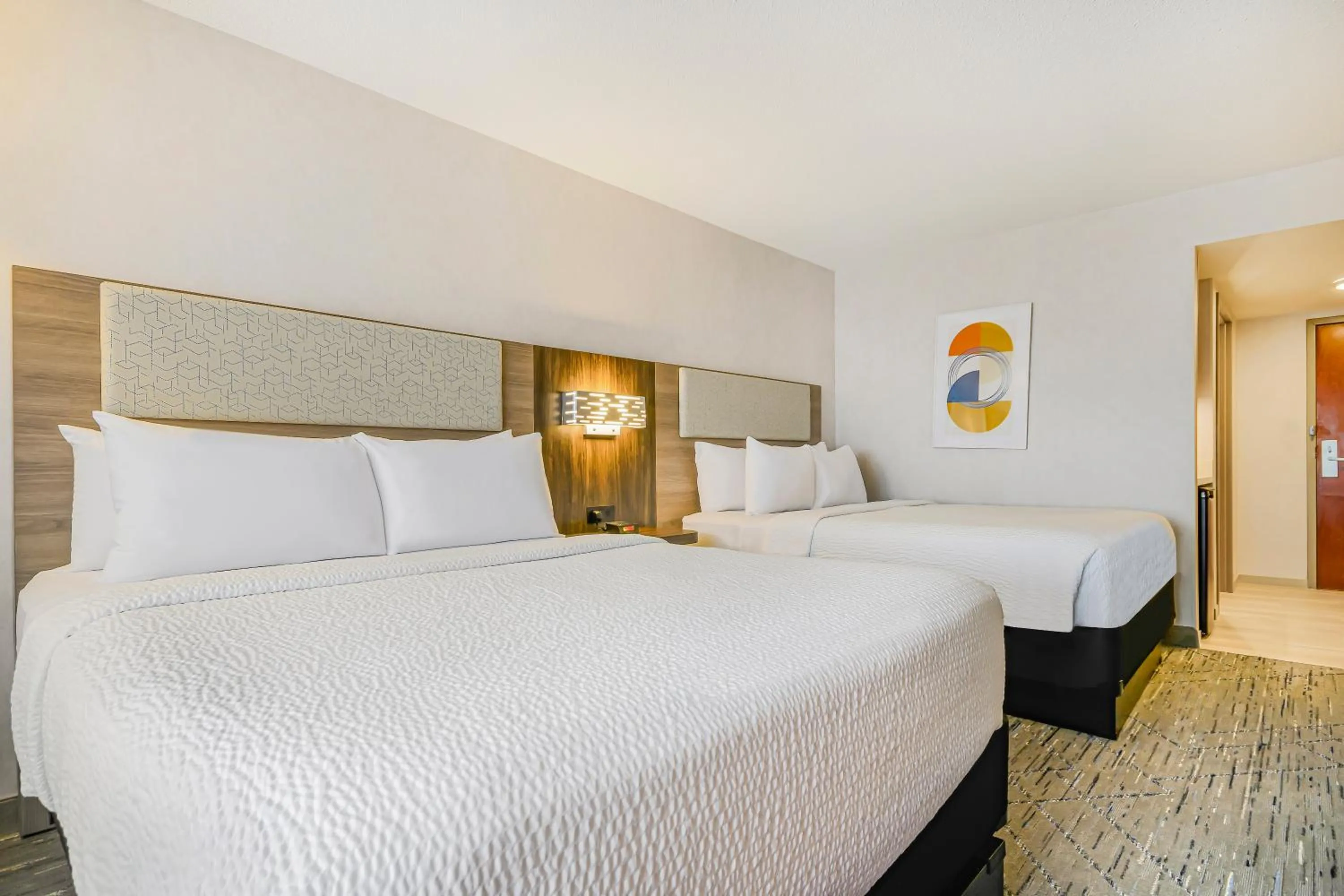Bedroom, Bed in Holiday Inn Express & Suites Buffalo Airport by IHG