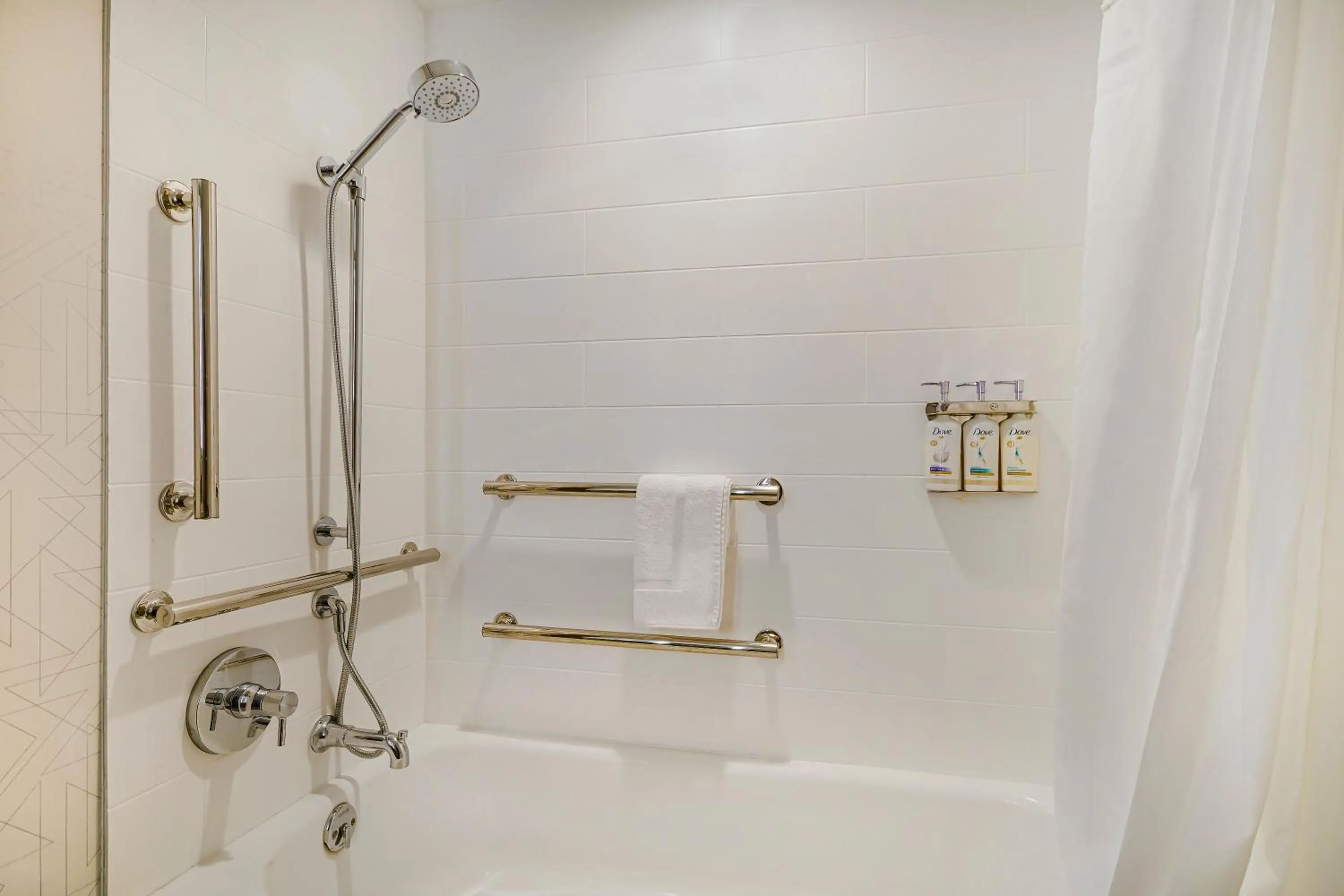Shower in Holiday Inn Express & Suites Buffalo Airport by IHG