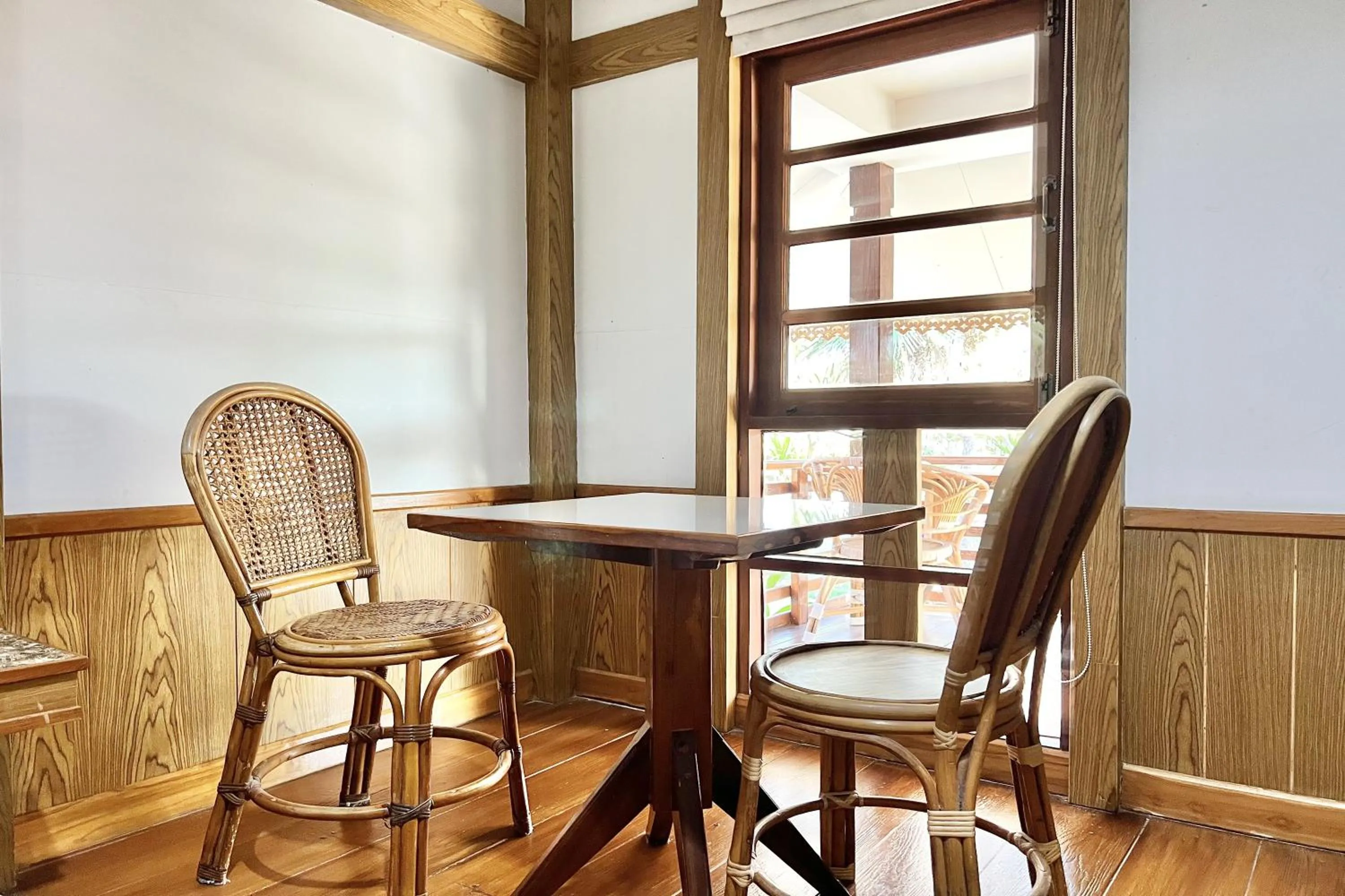 Seating area in Ruentara Resort & Villa