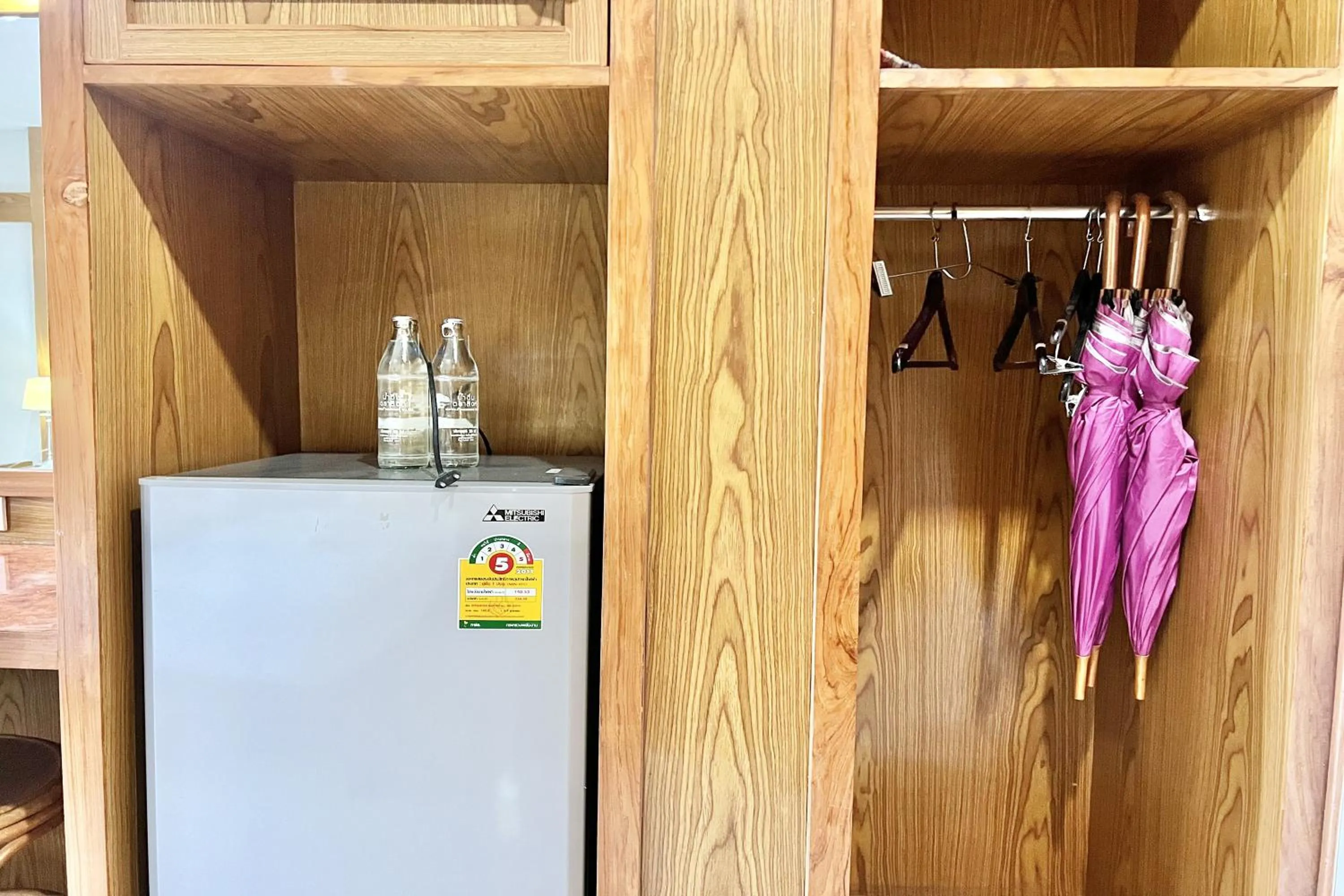 wardrobe in Ruentara Resort & Villa