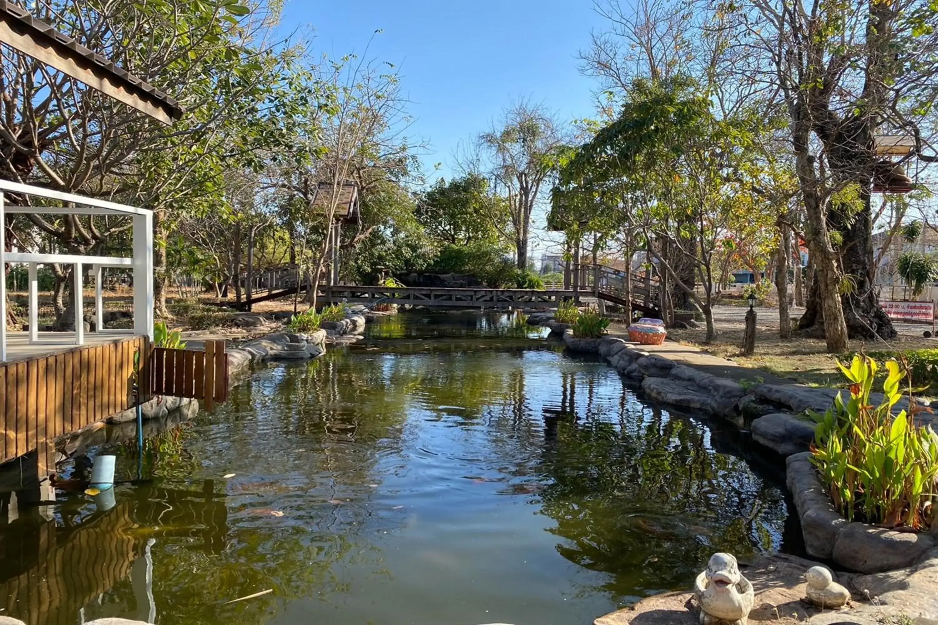 River view in Ruentara Resort & Villa River view in Ruentara Resort & Villa