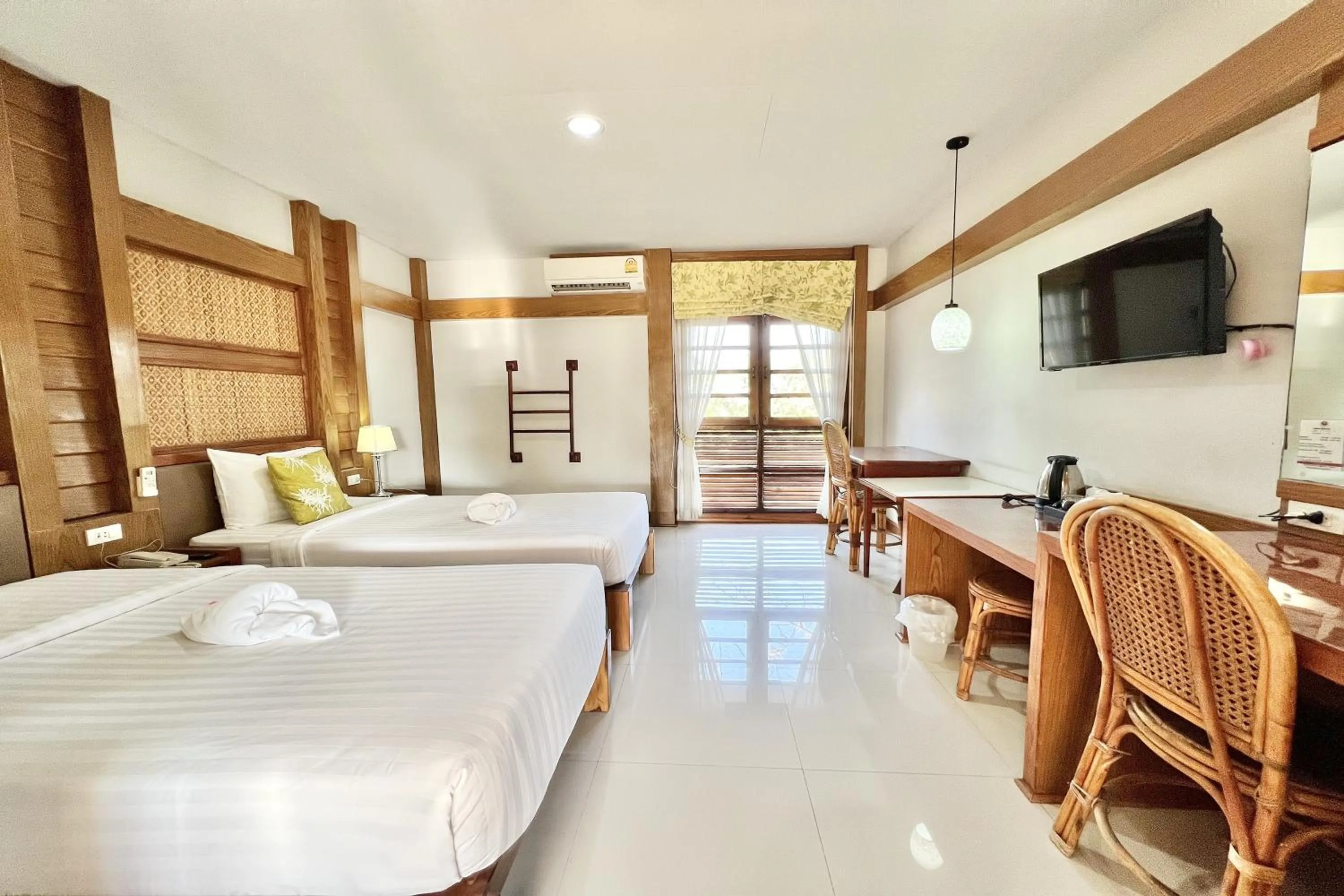 Photo of the whole room, Bed in Ruentara Resort & Villa