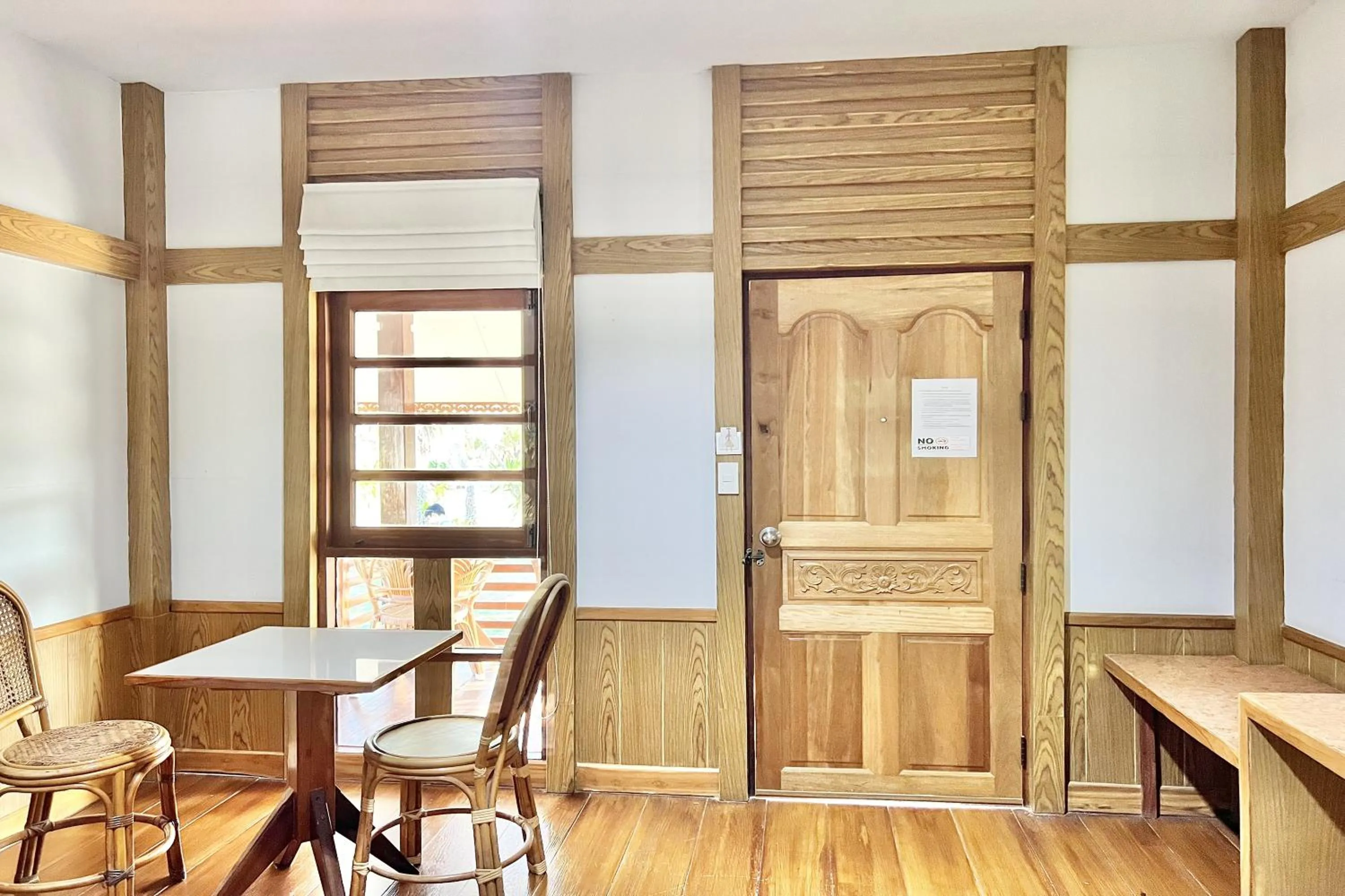 Seating area in Ruentara Resort & Villa