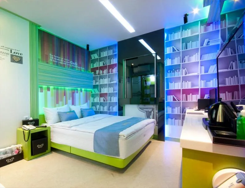 Bed in Jinju GnG Motel
