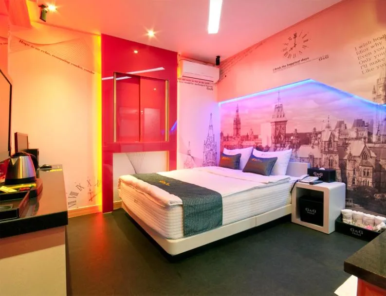 Bed in Jinju GnG Motel