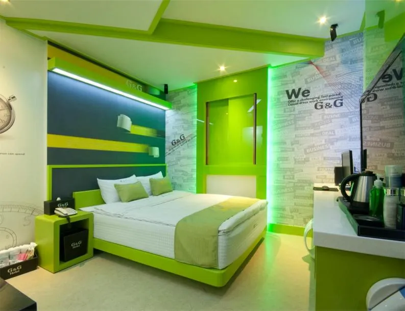 Bed in Jinju GnG Motel