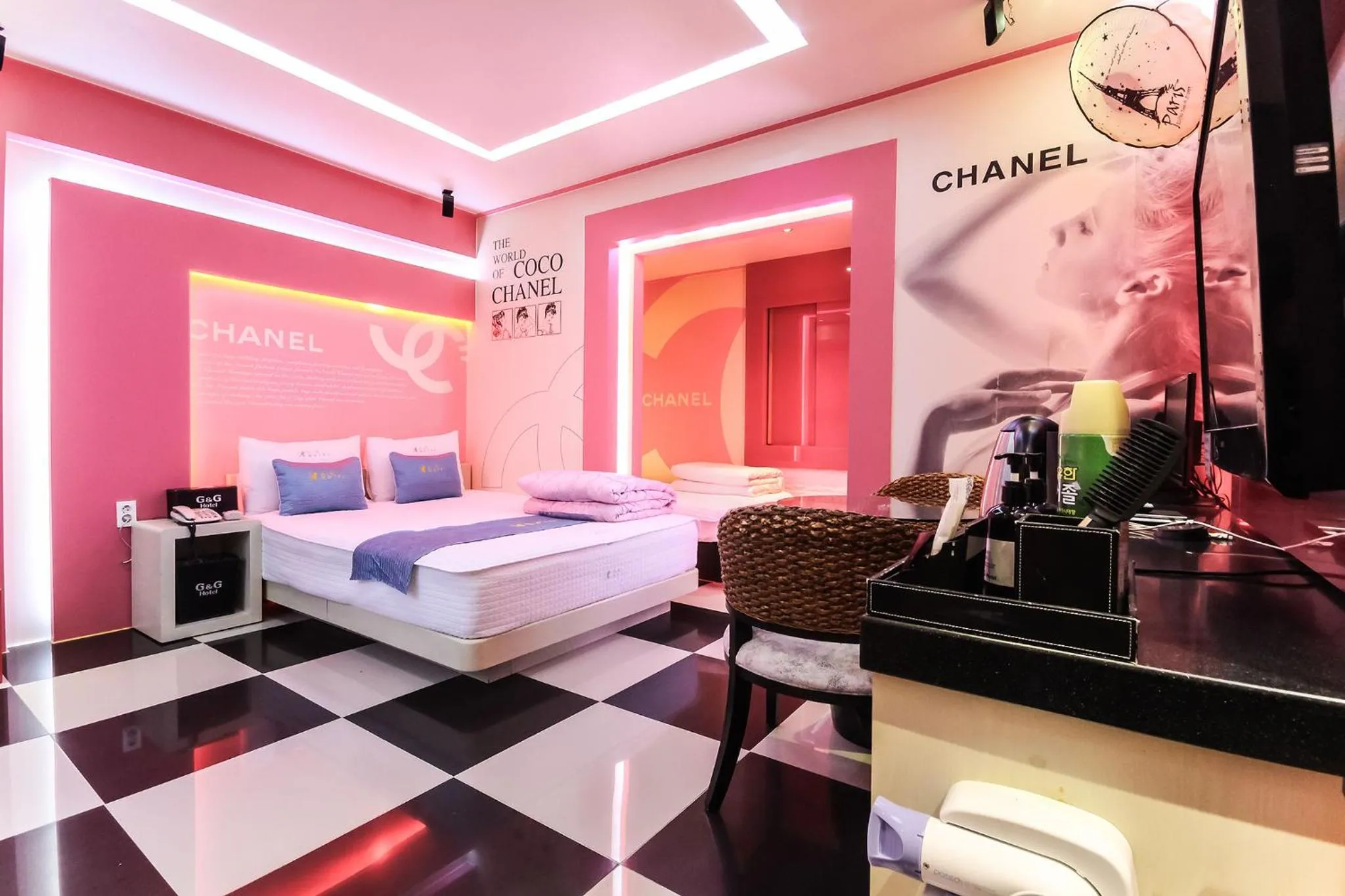 Bed in Jinju GnG Motel