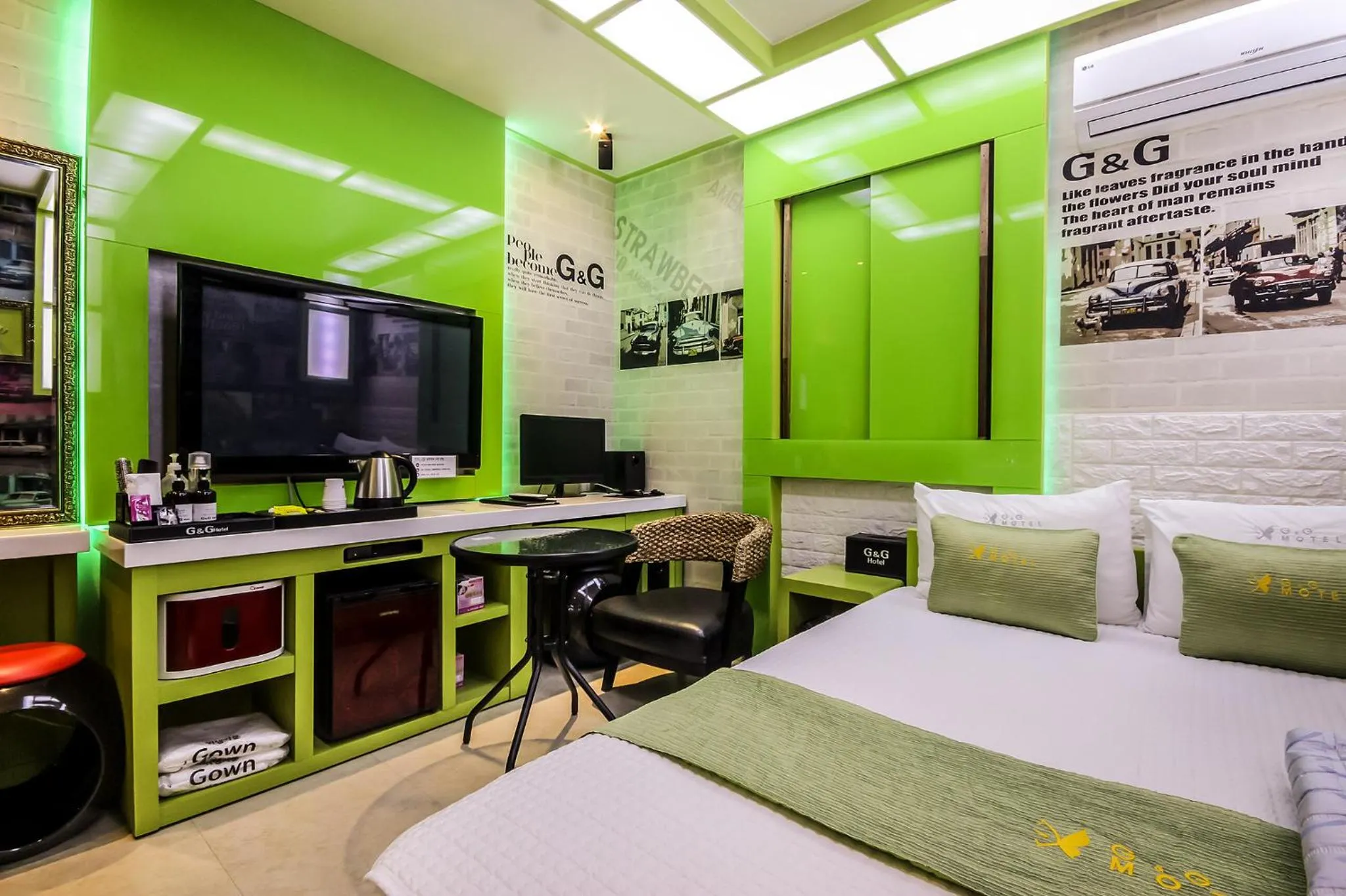 Bed in Jinju GnG Motel
