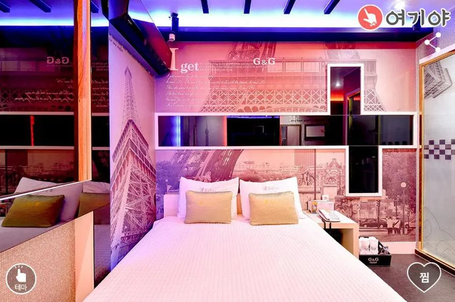 Bed in Jinju GnG Motel