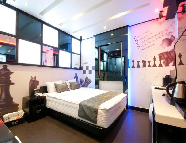 Bed in Jinju GnG Motel