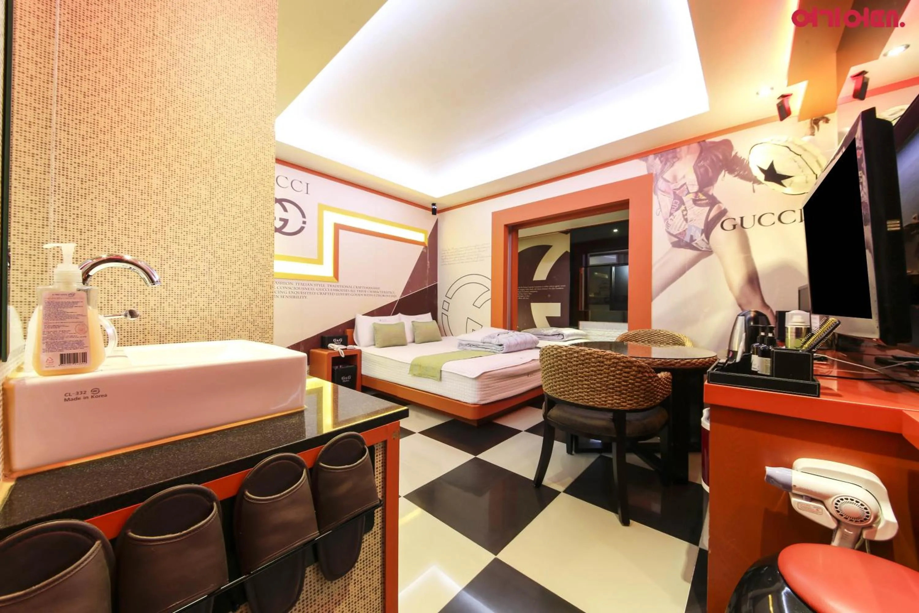 Bed in Jinju GnG Motel