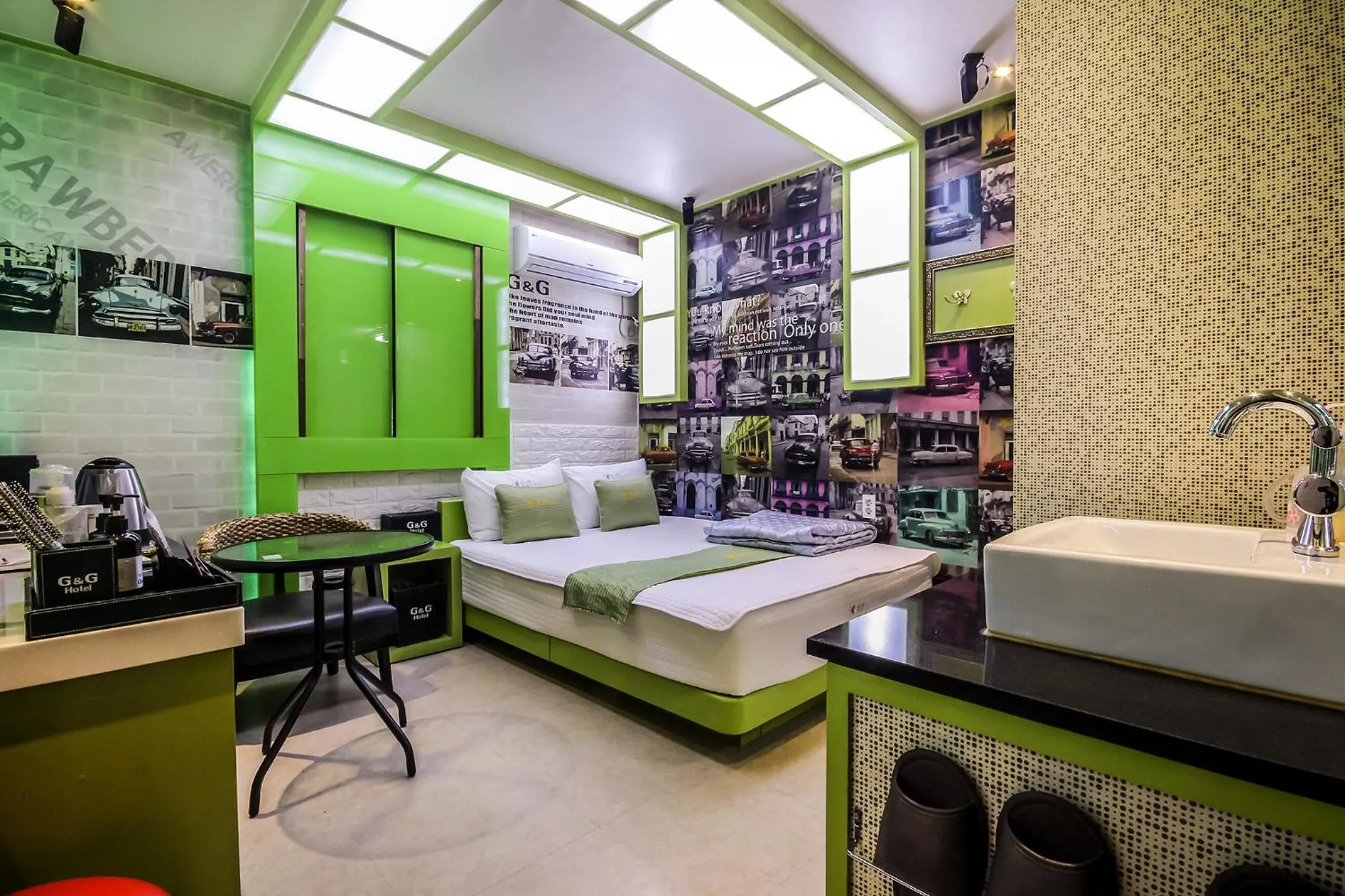 Bed in Jinju GnG Motel