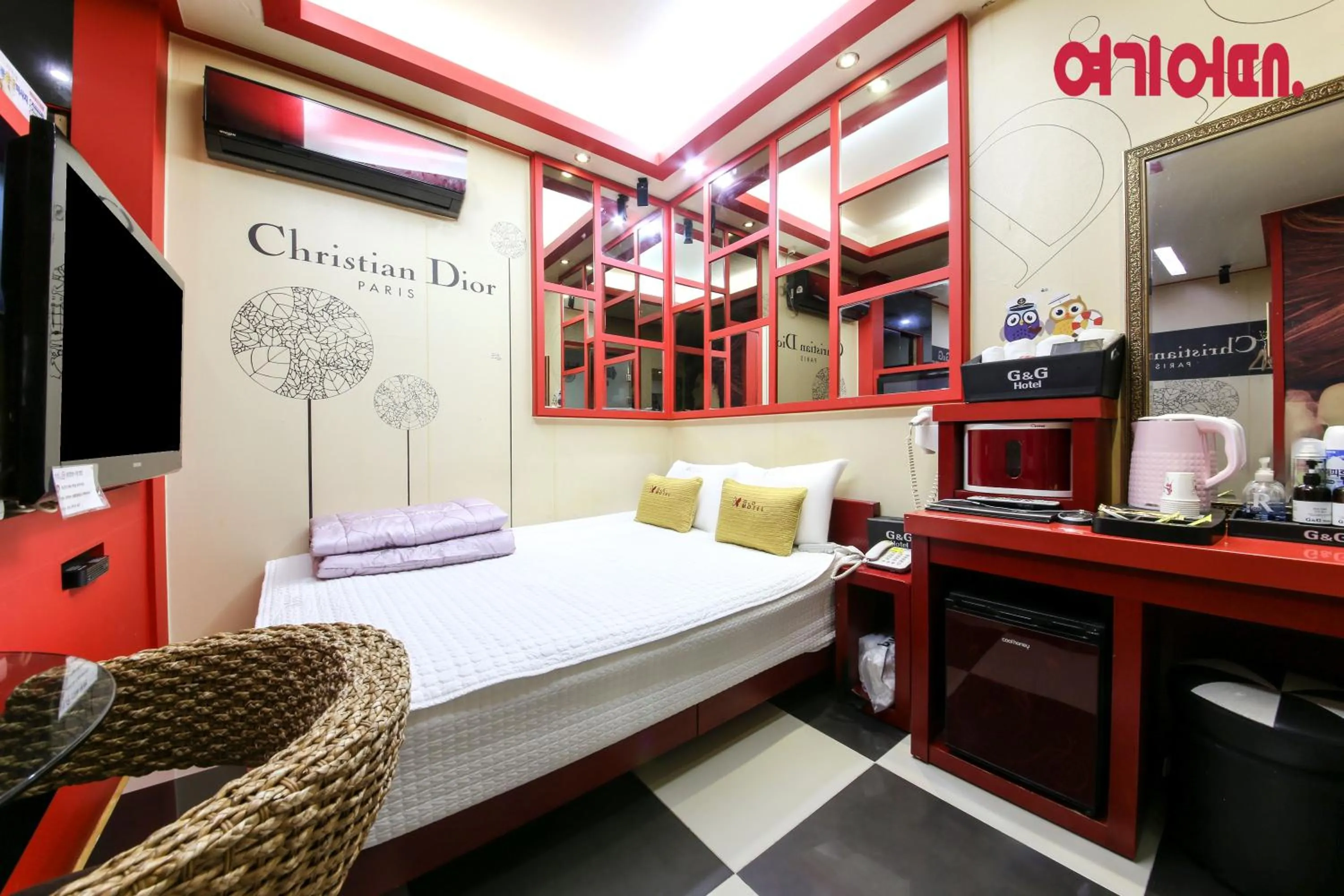 Bed in Jinju GnG Motel