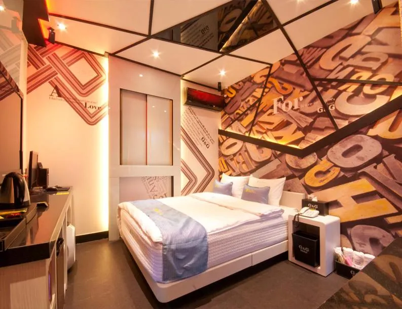 Bed in Jinju GnG Motel