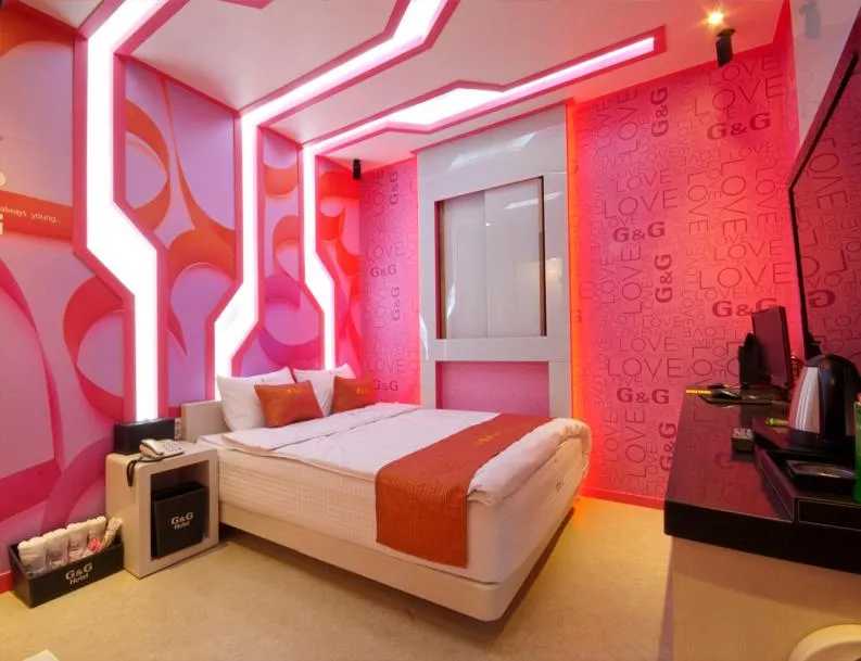 Bed in Jinju GnG Motel