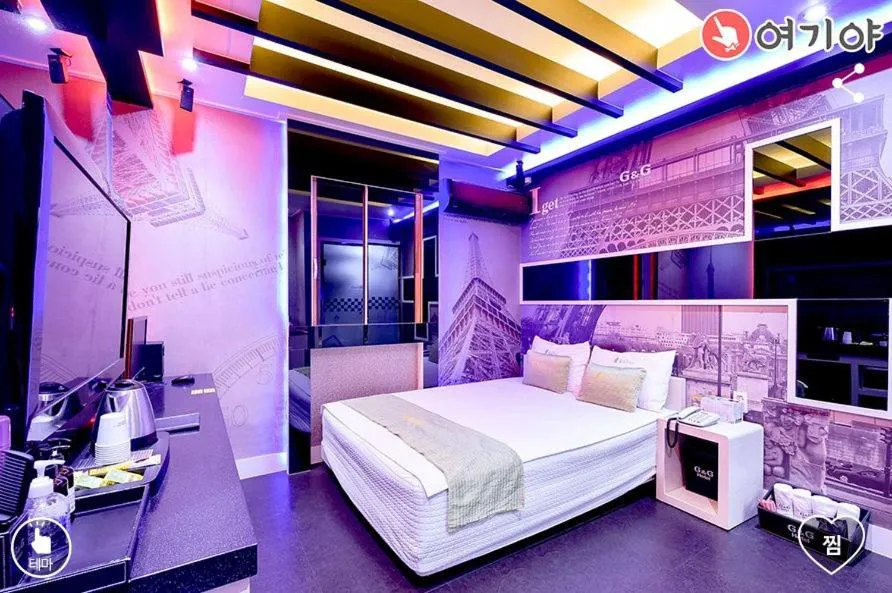 Bed in Jinju GnG Motel