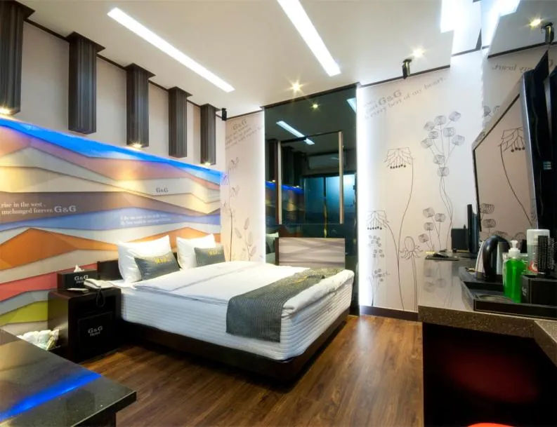 Bed in Jinju GnG Motel