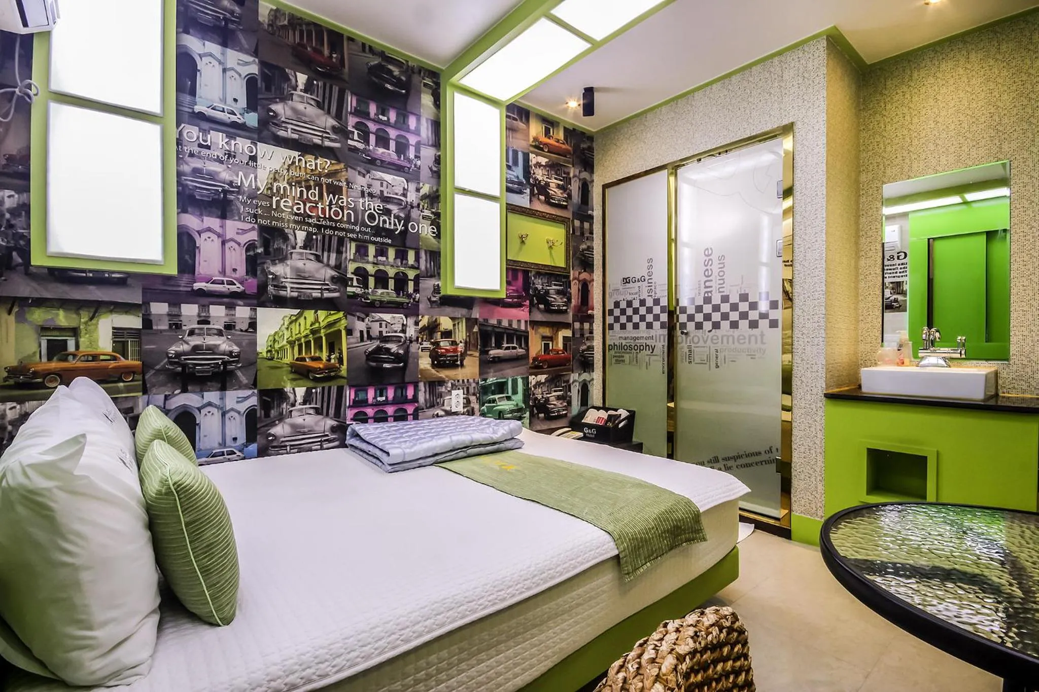 Bed in Jinju GnG Motel