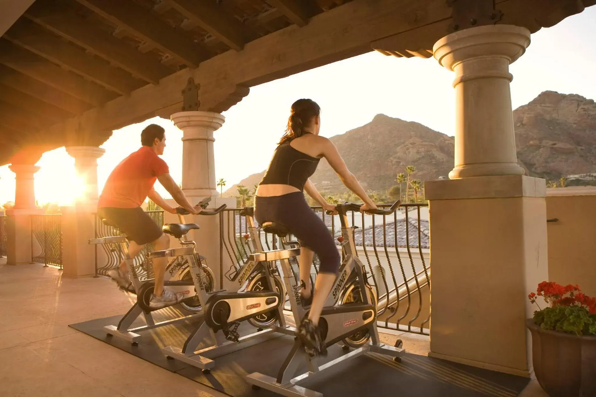 Fitness centre/facilities in Omni Scottsdale Resort & Spa at Montelucia Fitness centre/facilities in Omni Scottsdale Resort & Spa at Montelucia