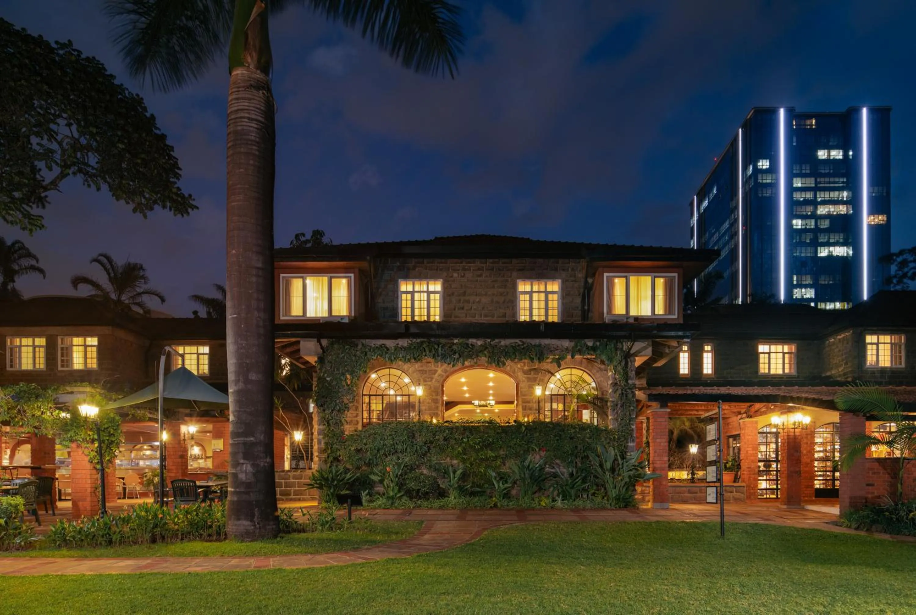 Garden view in Fairview Hotel Nairobi