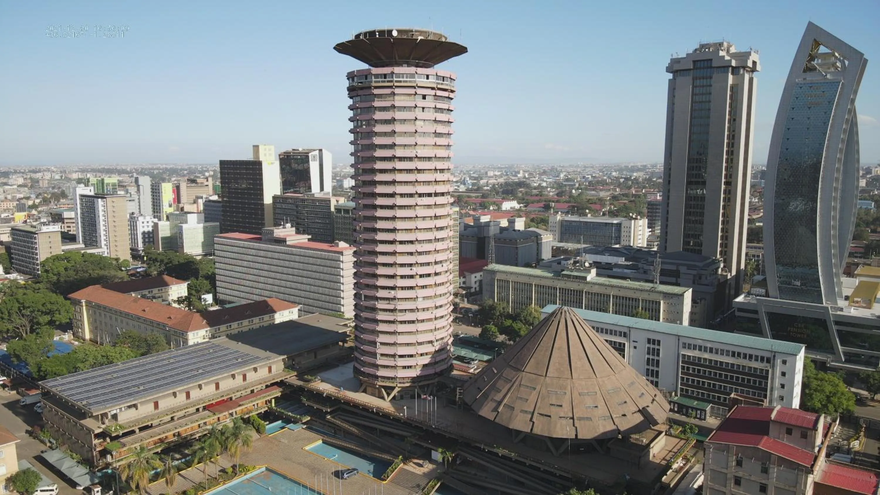 City view in Fairview Hotel Nairobi