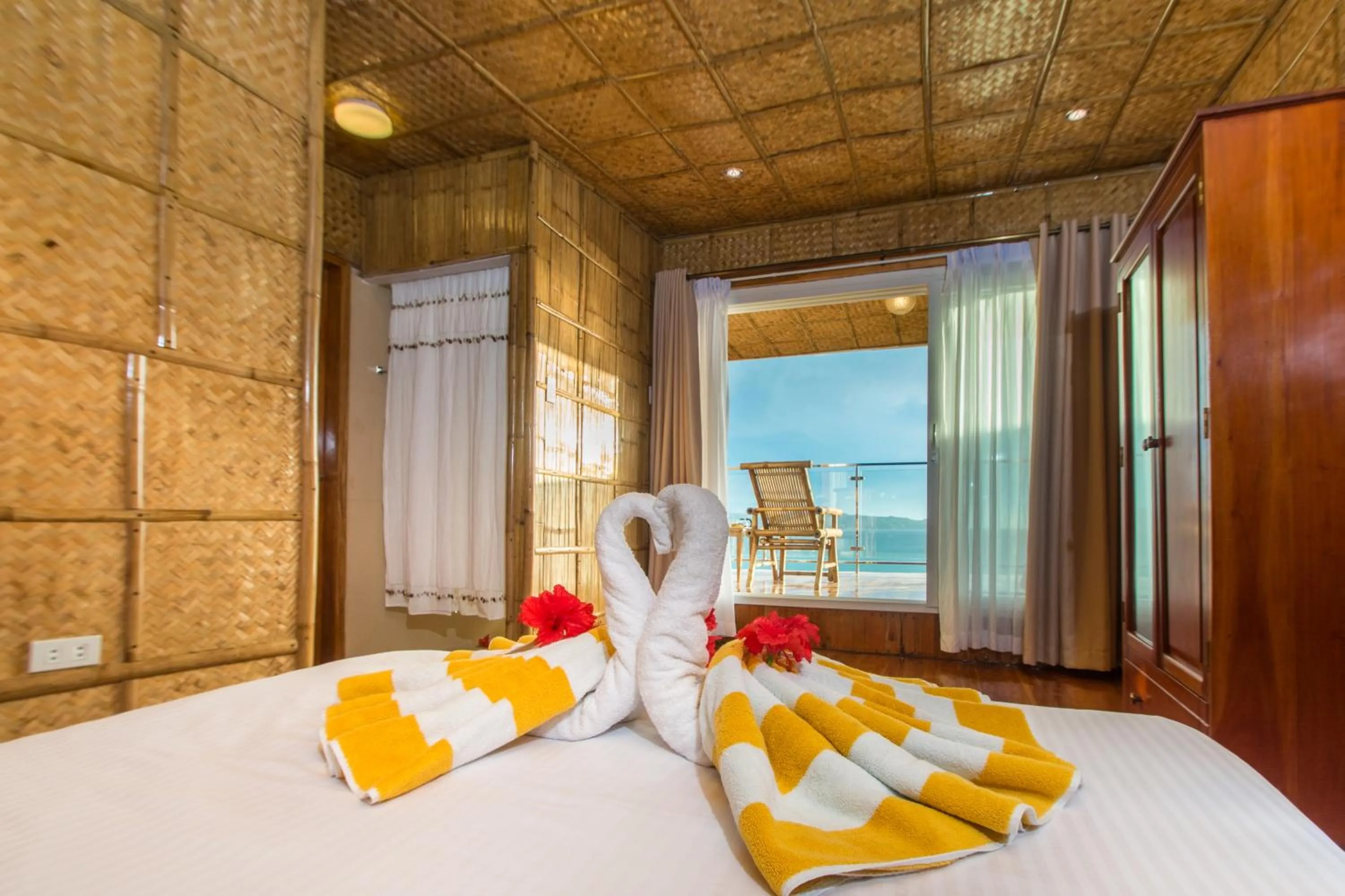 Bed in Boracay Amor Apartment