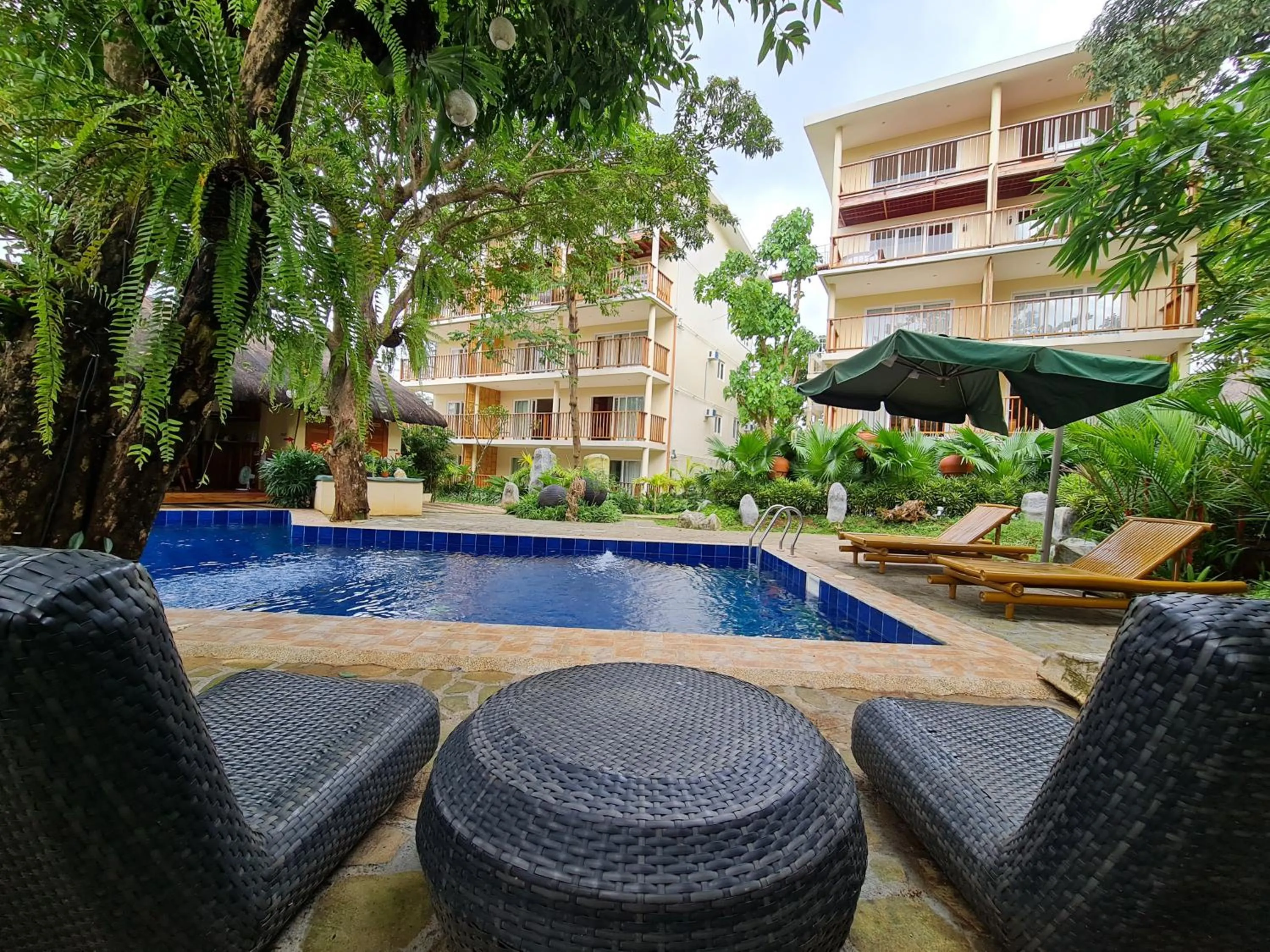 Natural landscape in Boracay Amor Apartment