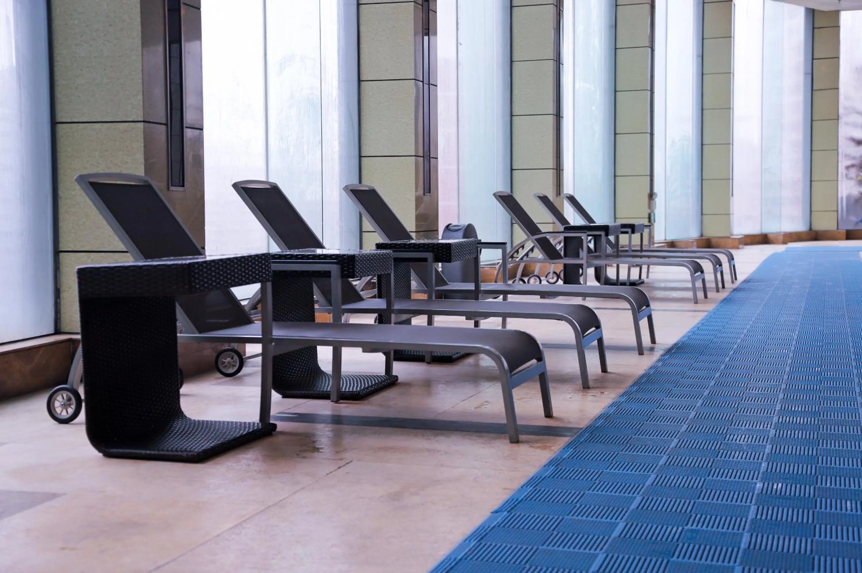 Pool view in Renaissance Shanghai Zhongshan Park Hotel