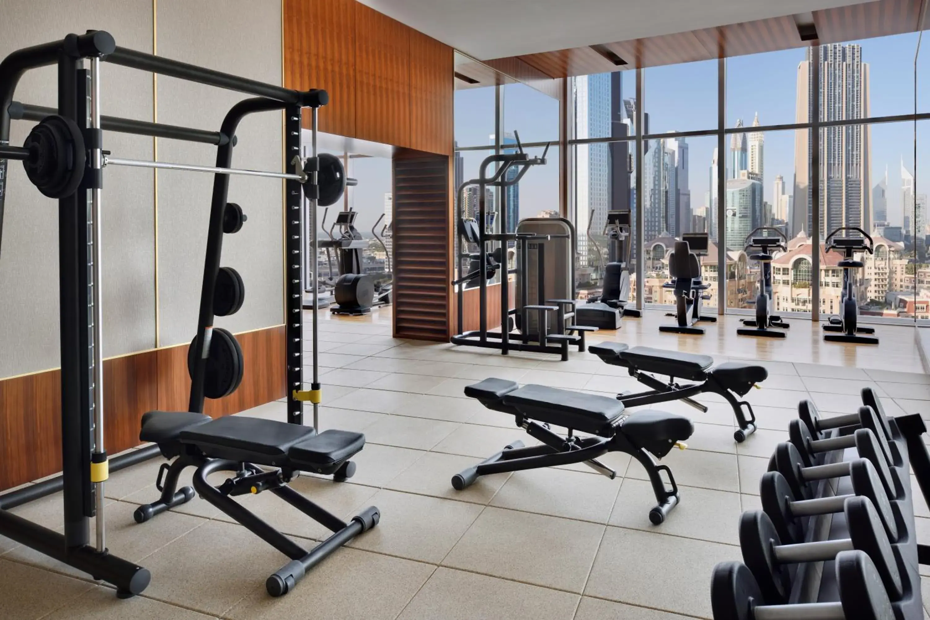 Fitness centre/facilities in Kempinski The Boulevard Dubai Fitness centre/facilities in Kempinski The Boulevard Dubai