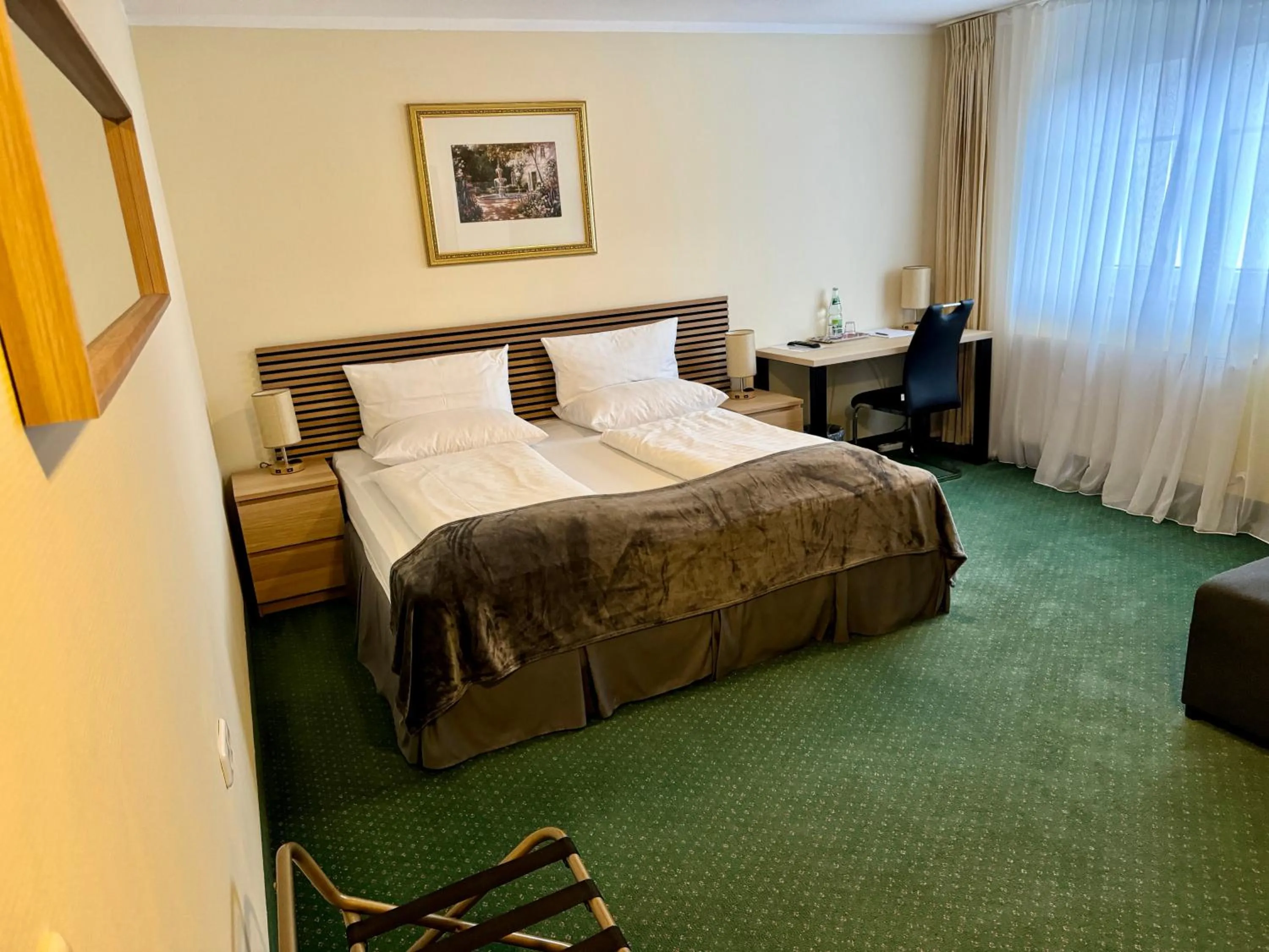 Bed in Hotel Residenz Stockstadt