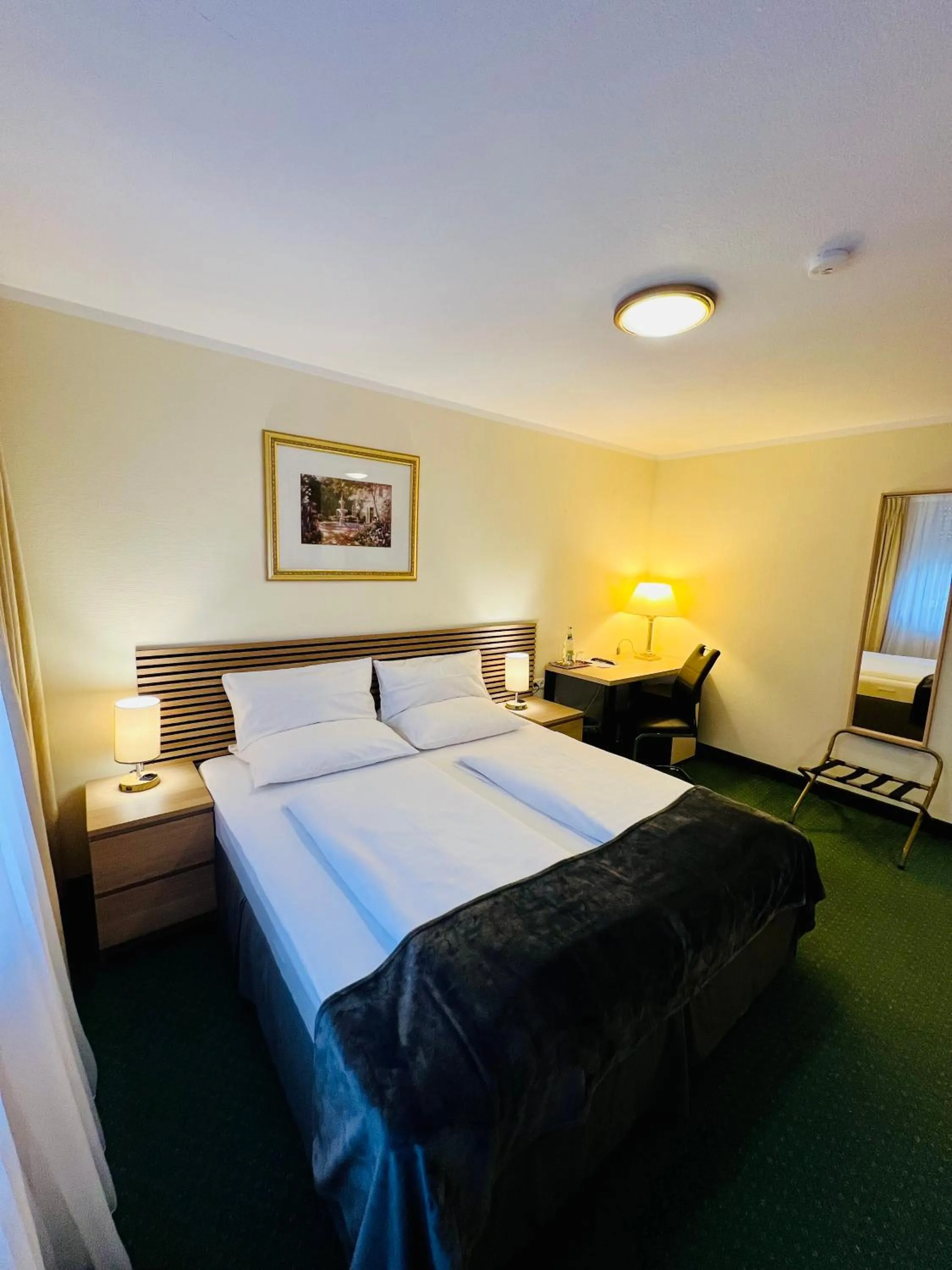 Bed in Hotel Residenz Stockstadt