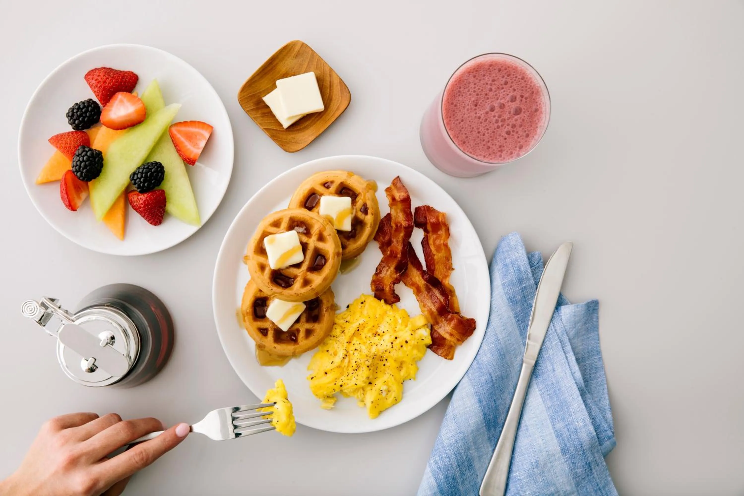Breakfast in Hampton Inn by Hilton Costa Mesa Newport Beach