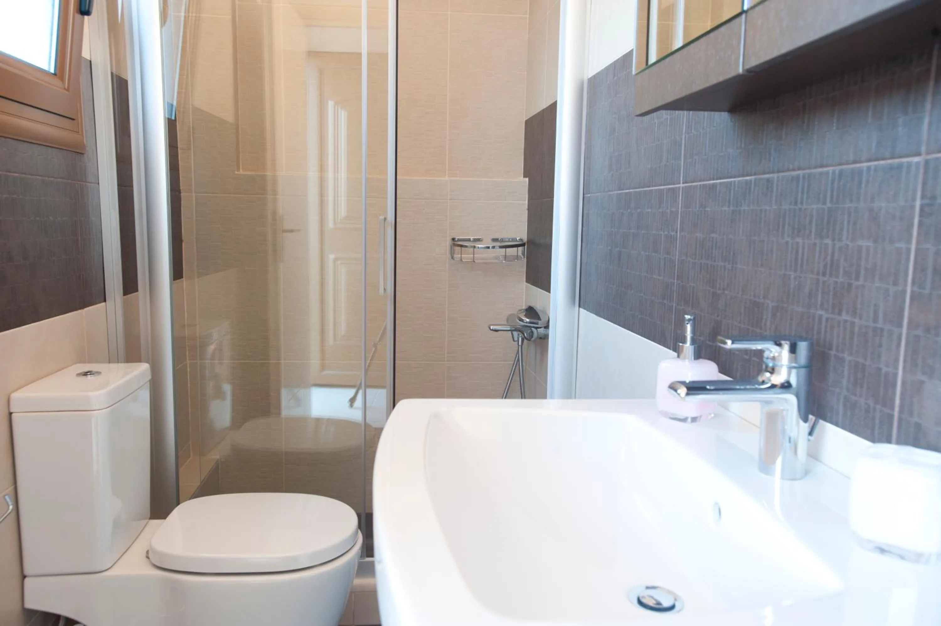 Bathroom in Georgio Seaside Hotel