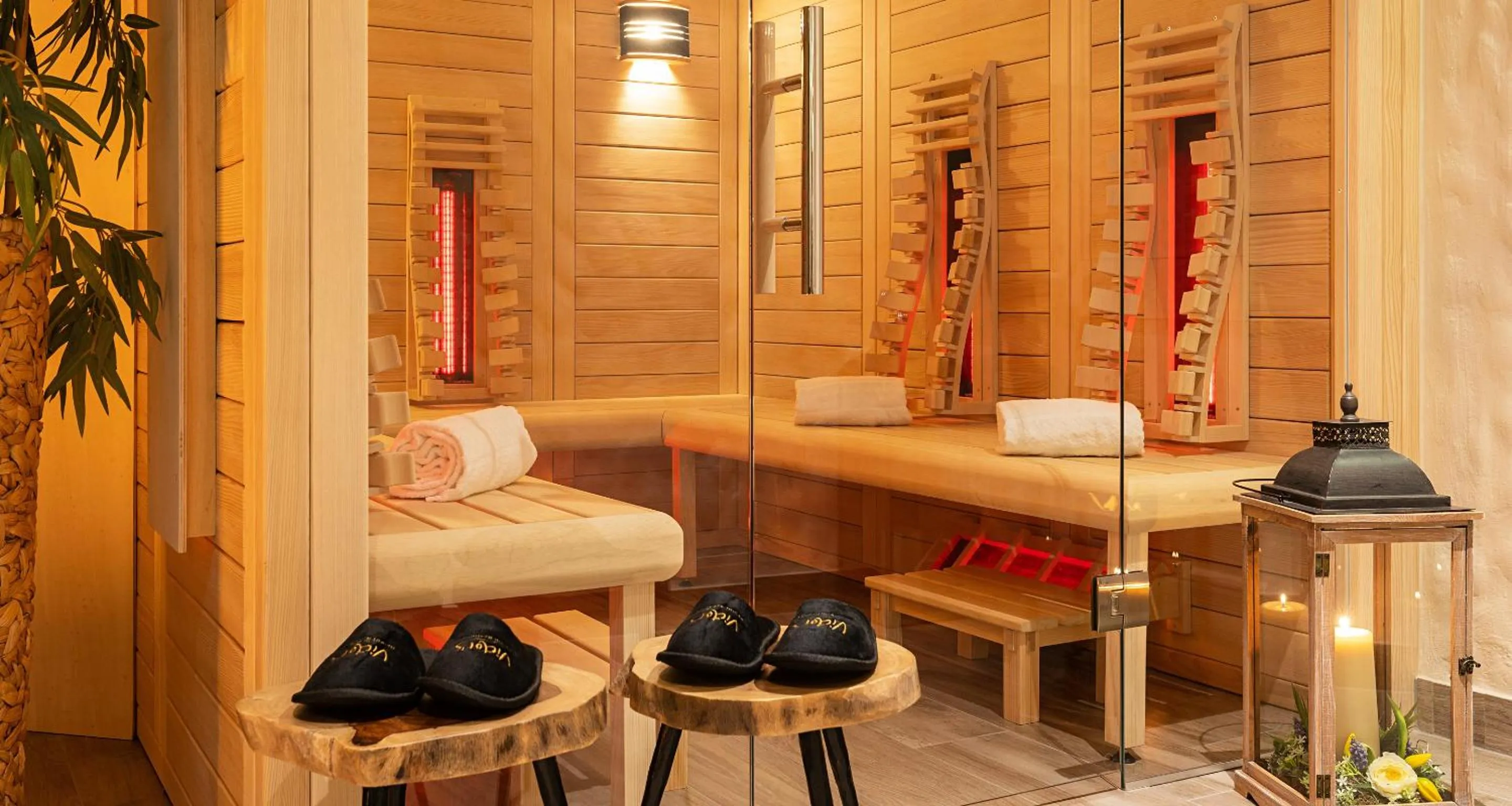 Sauna in Victor's Seehotel Weingärtner Bostalsee