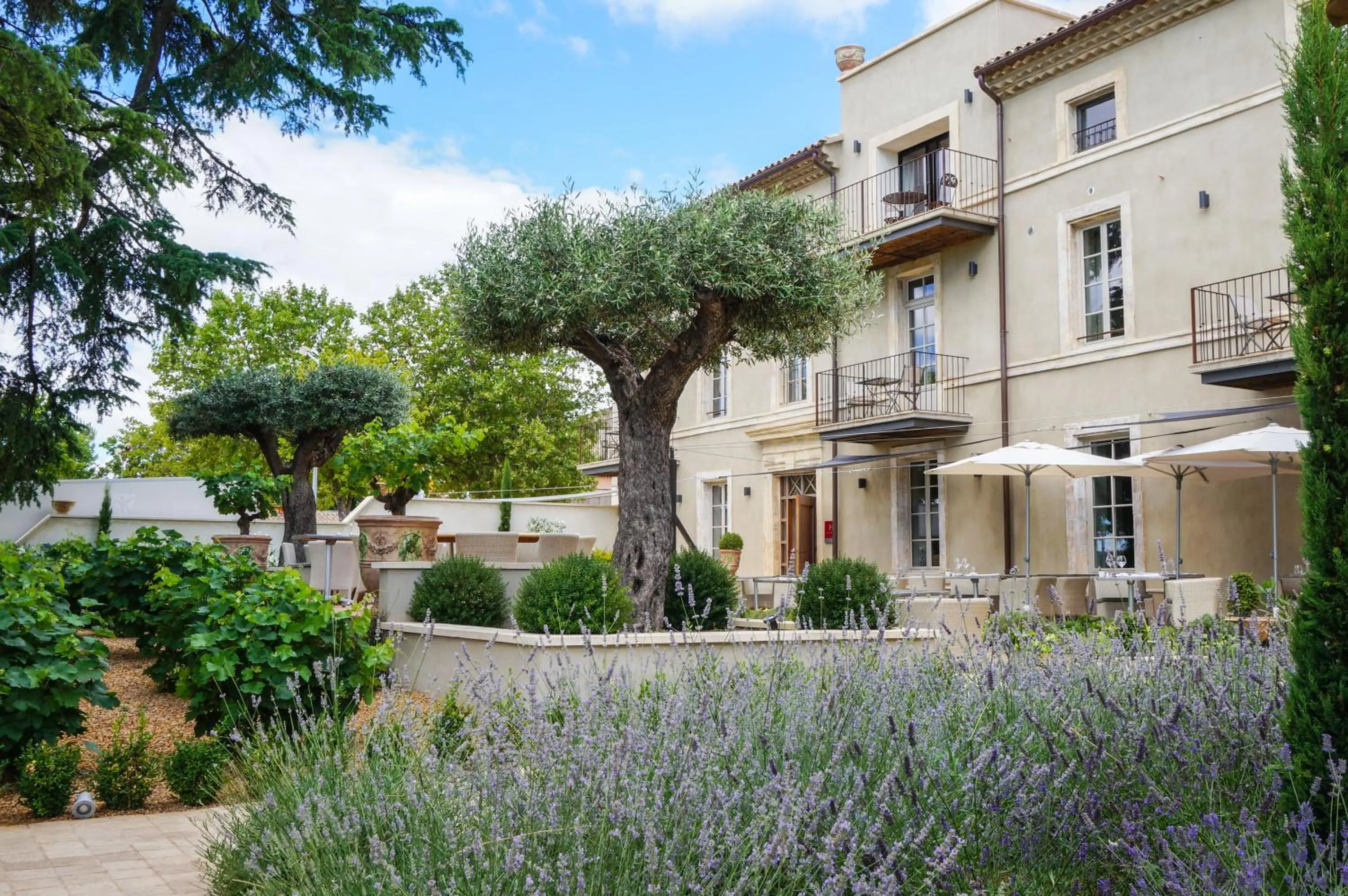 Patio in Boutique Hôtel La Villa MONTESQUIEU