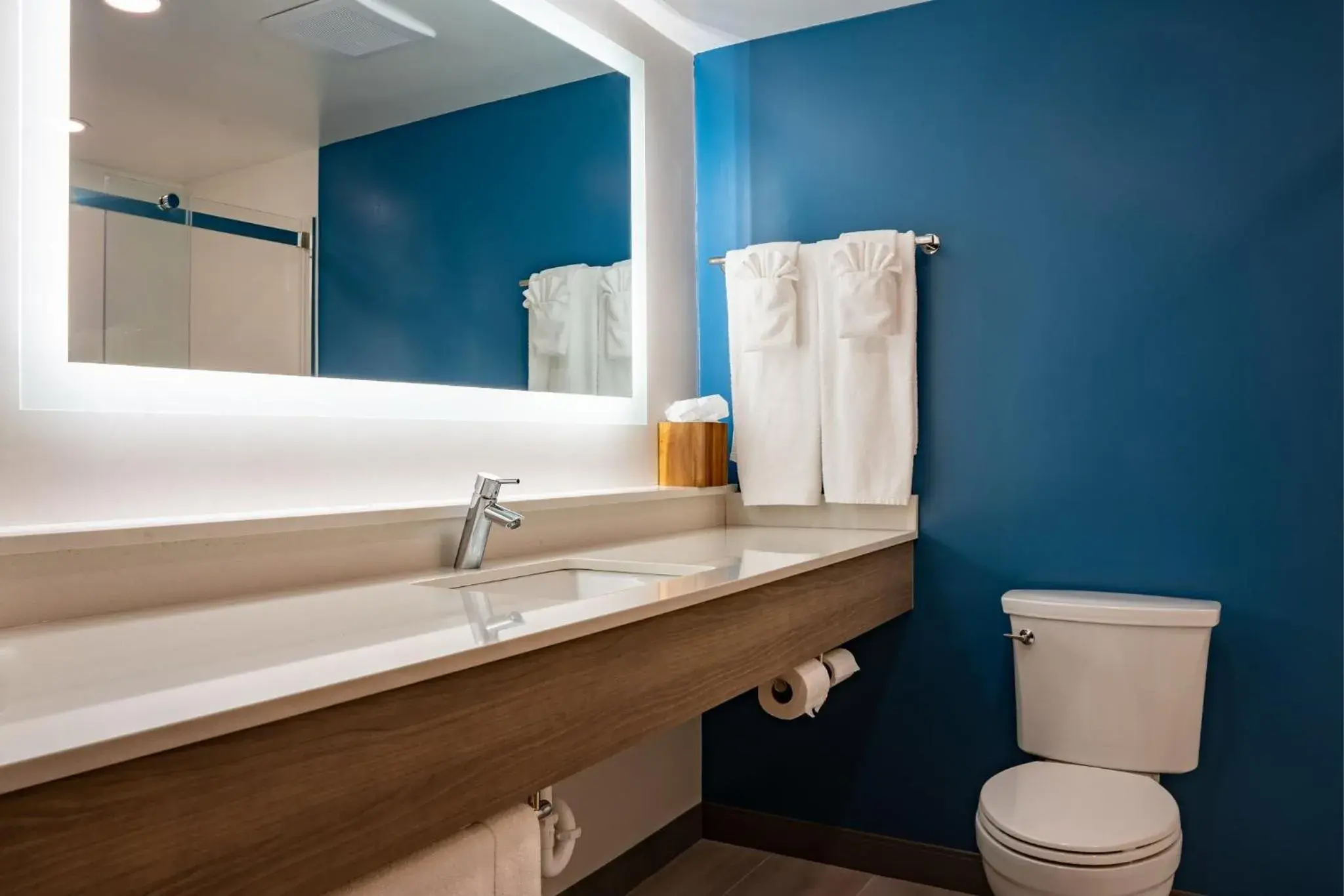 Bathroom in Holiday Inn Express & Suites Carneys Point - Pennsville by IHG Bathroom in Holiday Inn Express & Suites Carneys Point - Pennsville by IHG