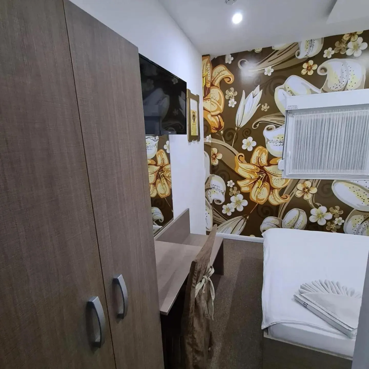 Bed in Garni Hotel & Spa Nicolo