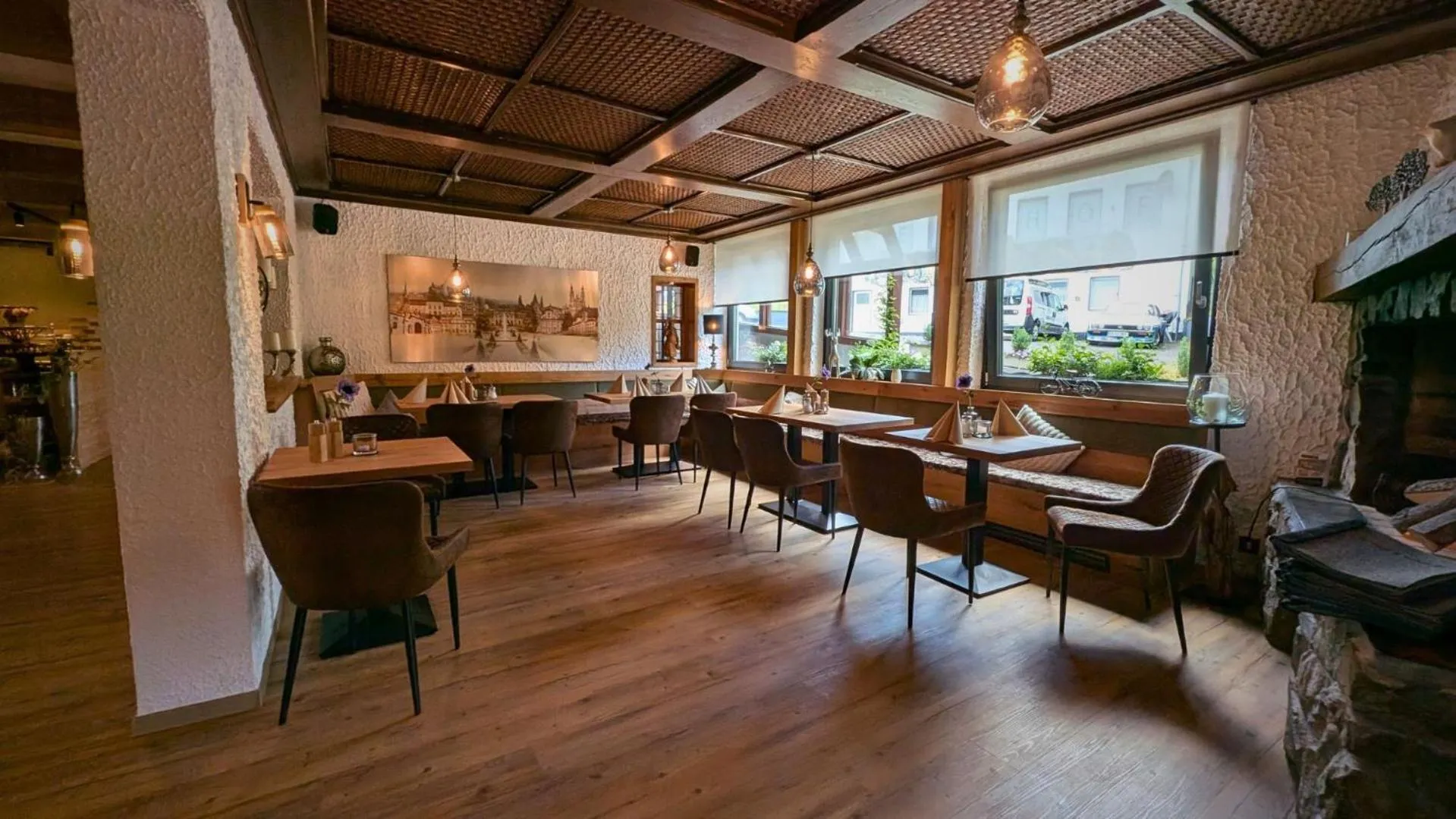 Dining area in Hotel Berghof Wasserkuppe & Gästehaus Fuldaquelle